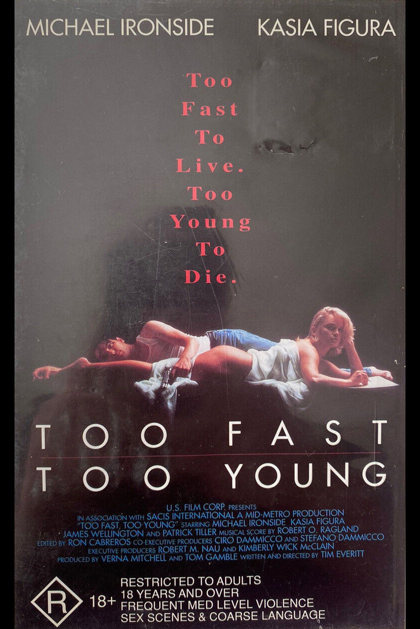 Too Fast Too Young movie poster print