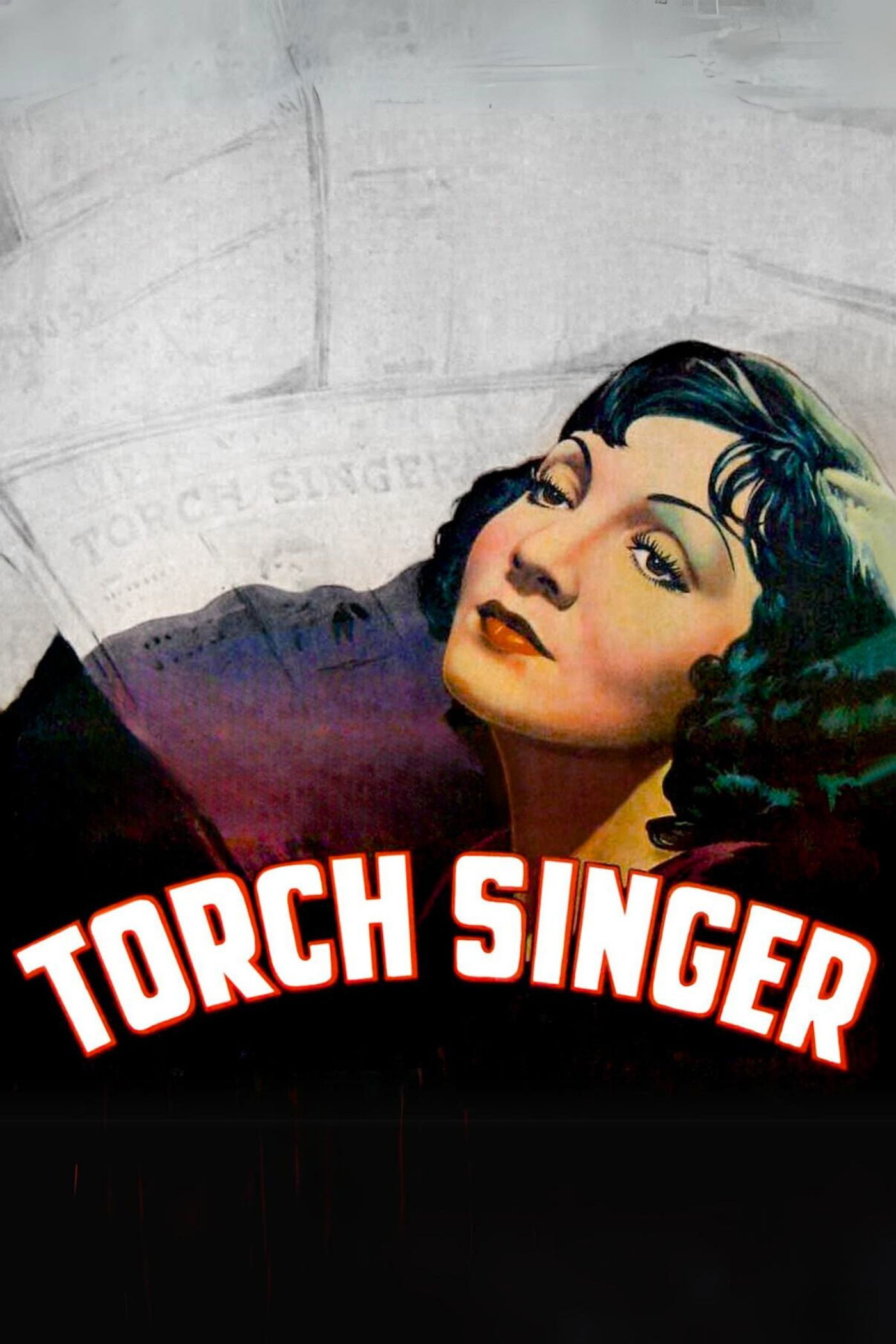 Torch Singer movie poster print