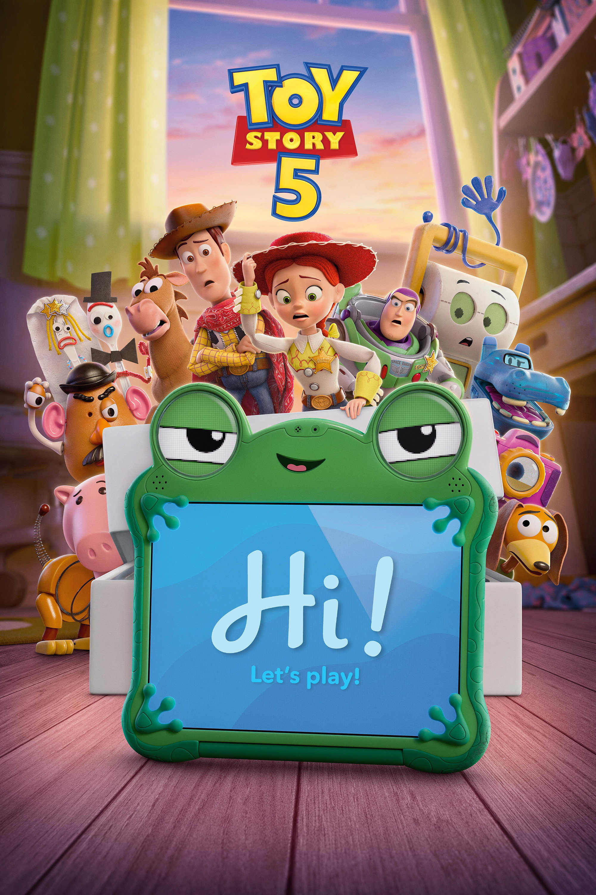 Toy Story 5 movie poster print