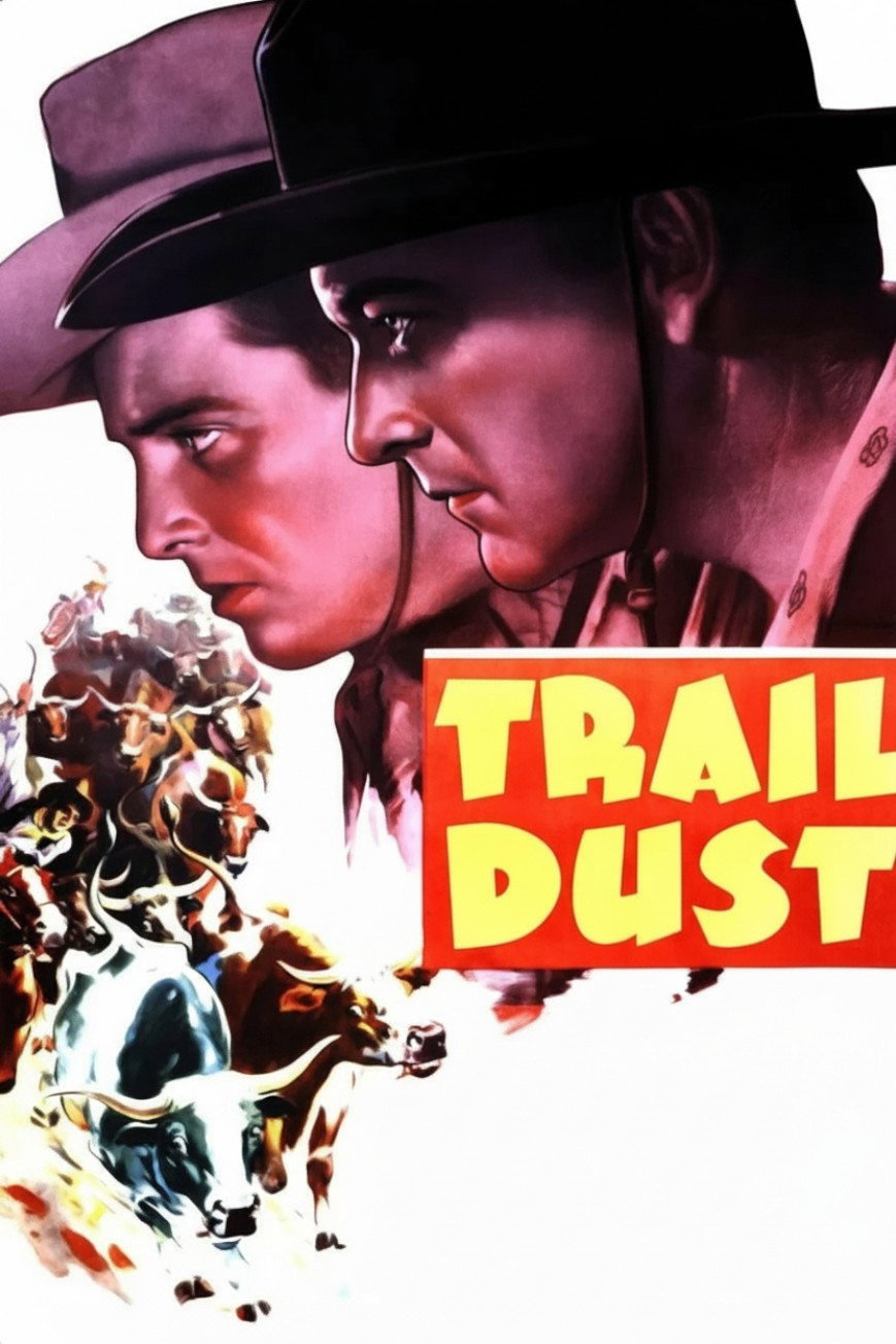 Trail Dust movie poster print