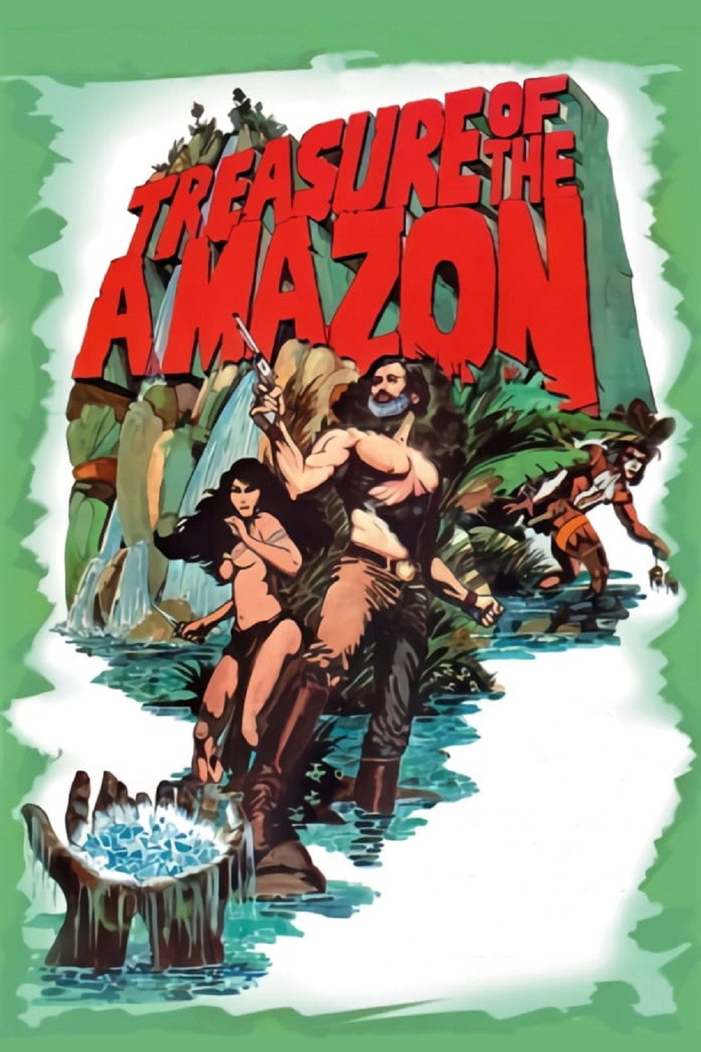 Treasure of the Amazon movie poster print