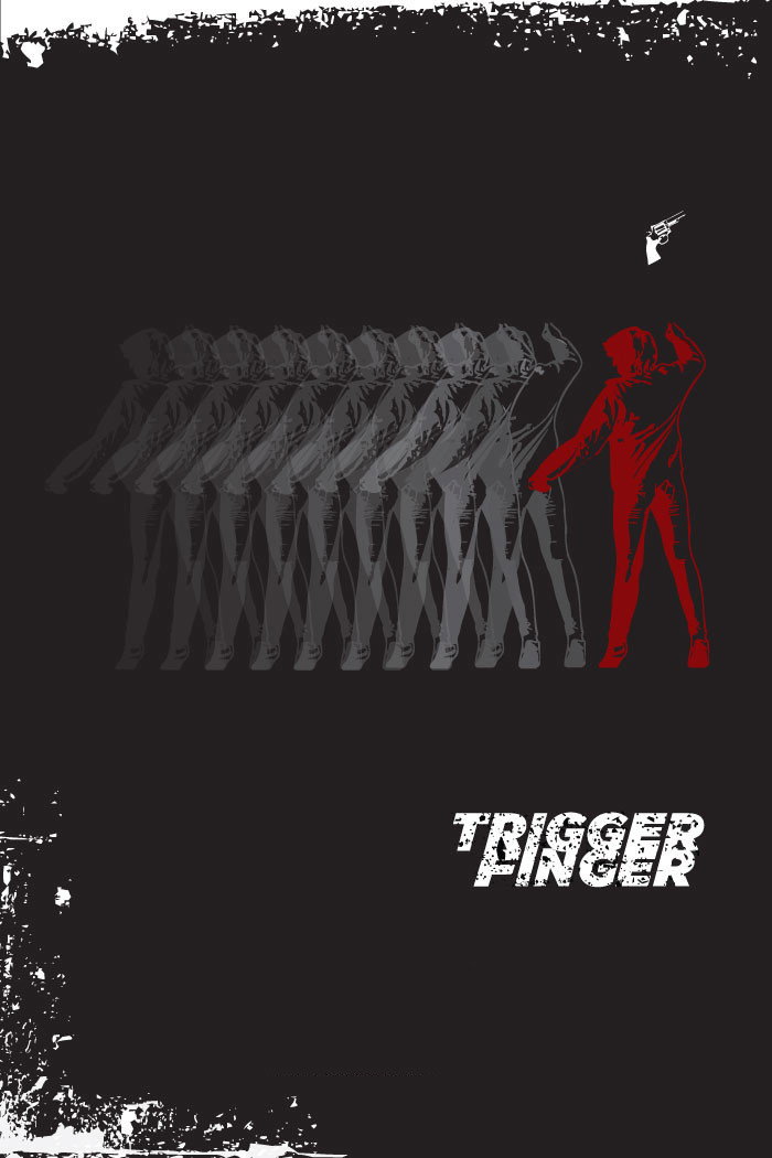Trigger Finger movie poster print