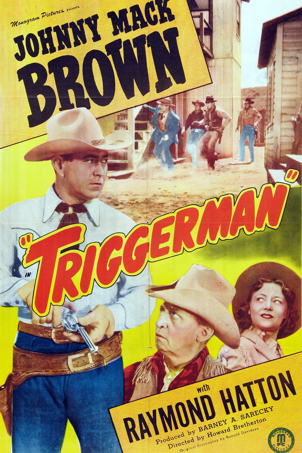 Triggerman movie poster print