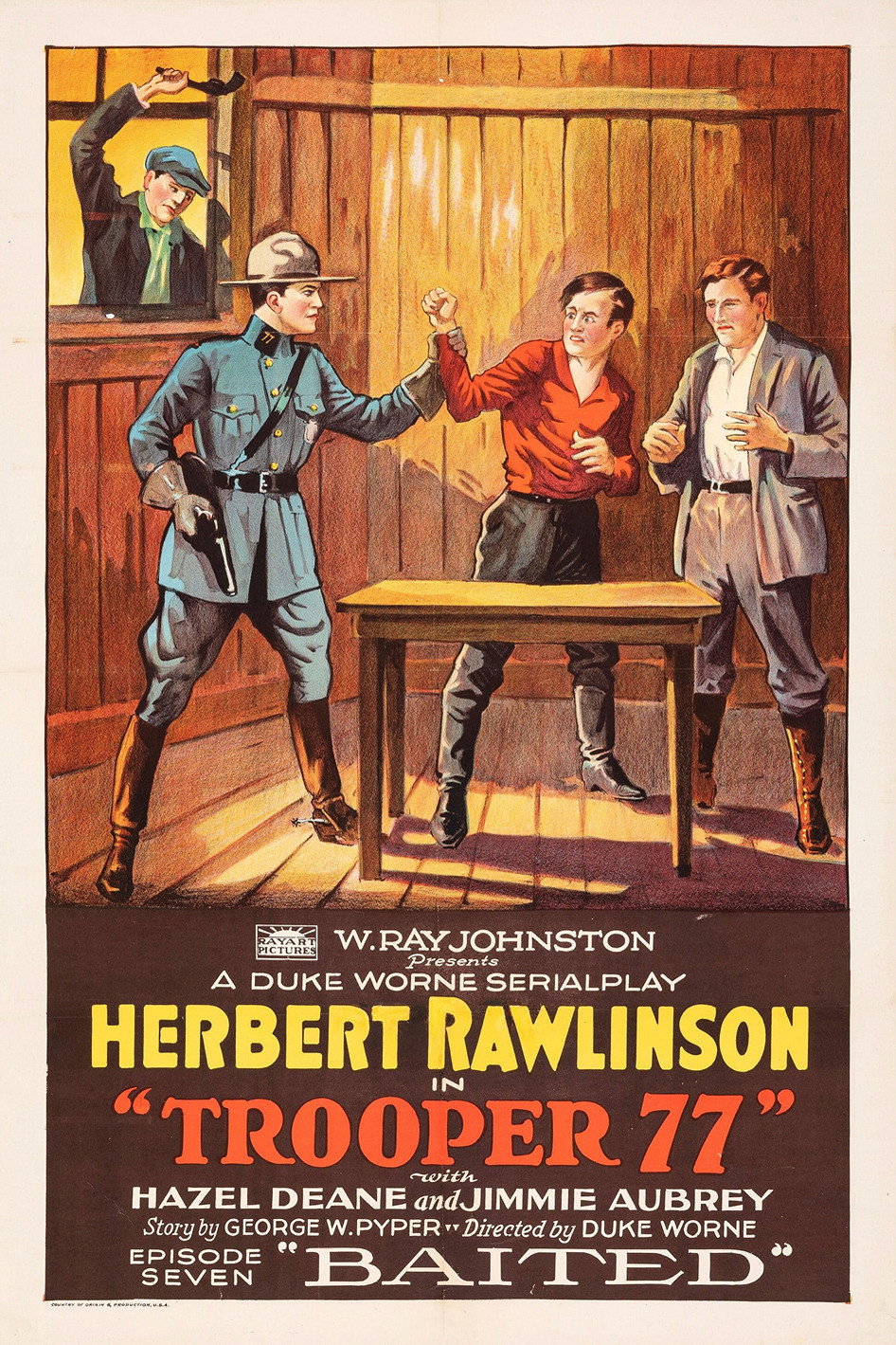 Trooper 77 movie poster print
