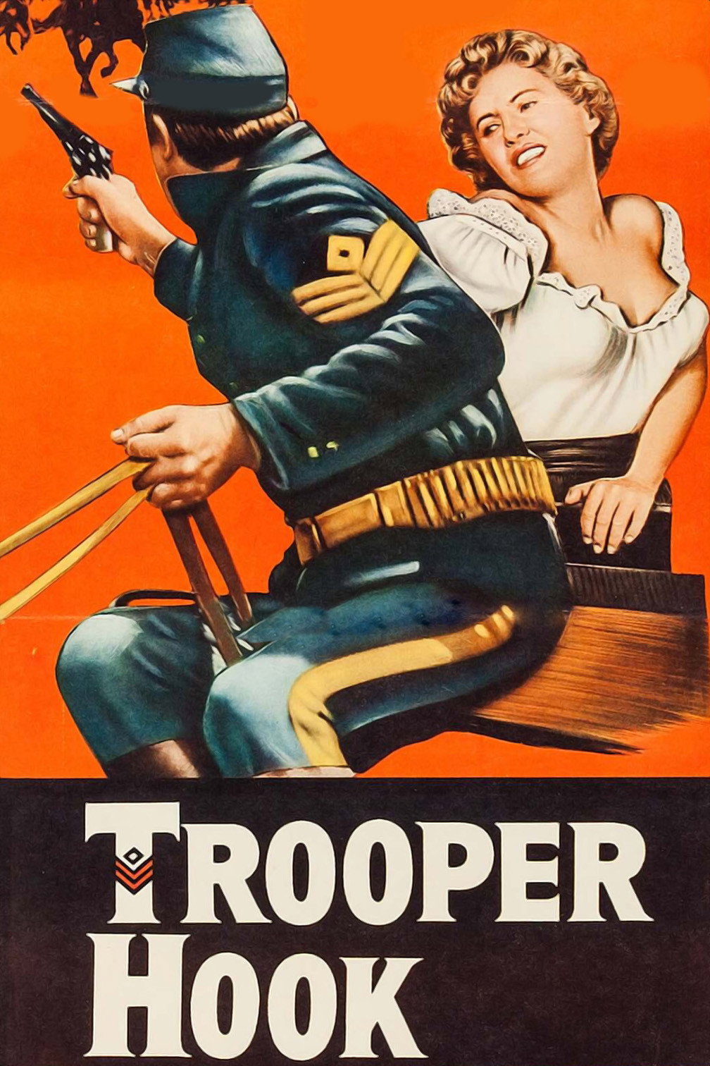 Trooper Hook movie poster print