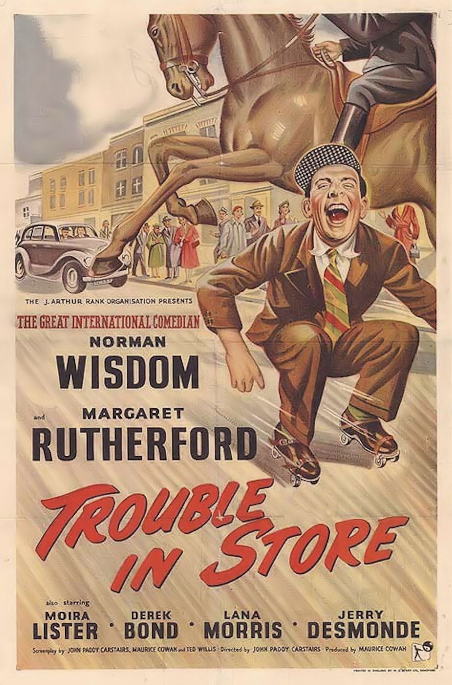 Trouble in Store movie poster print
