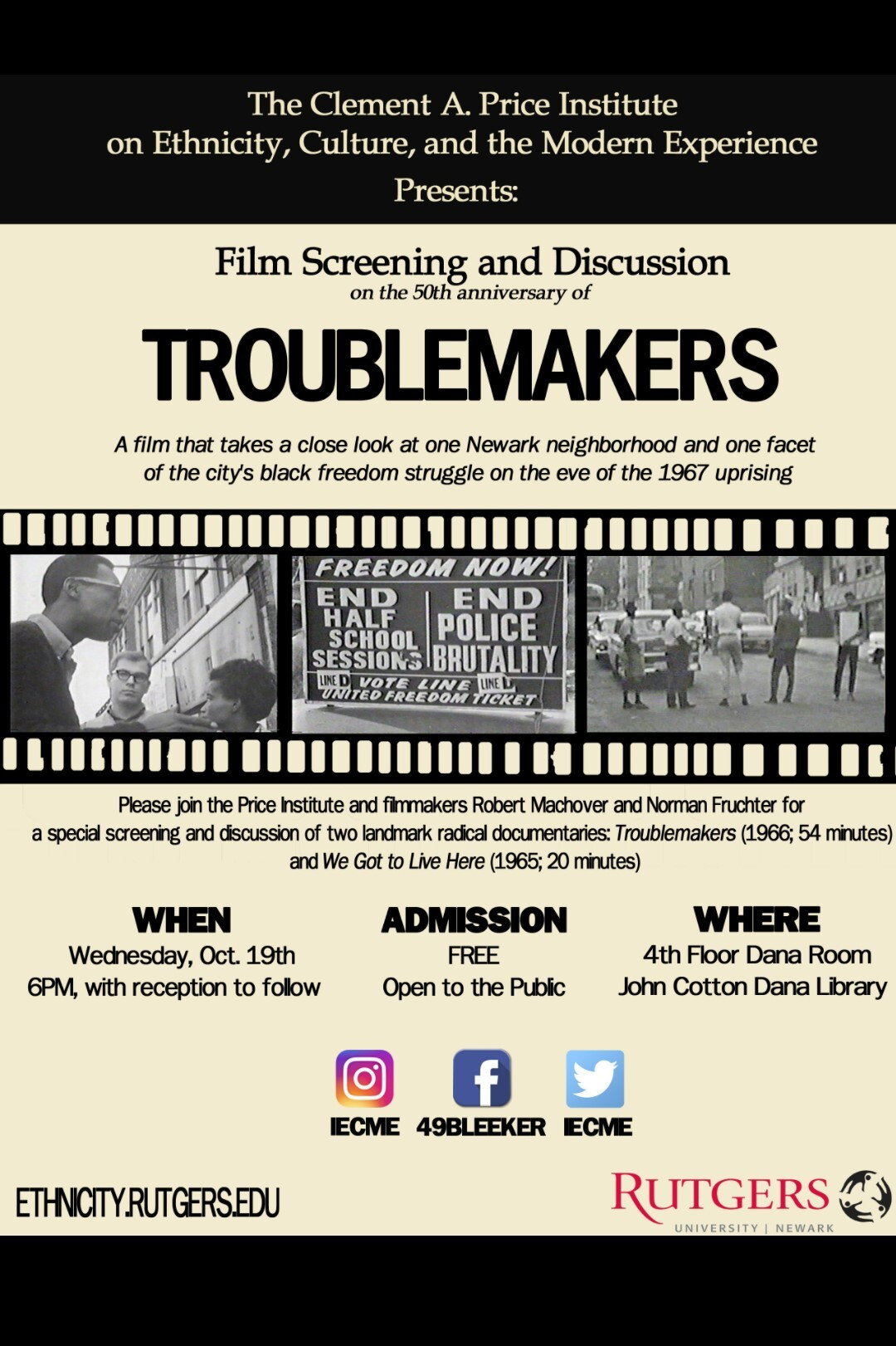 Troublemakers movie poster print