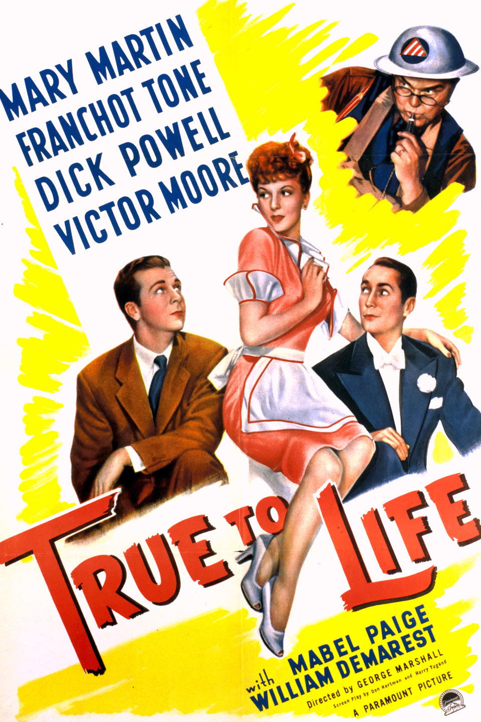 True to Life movie poster print