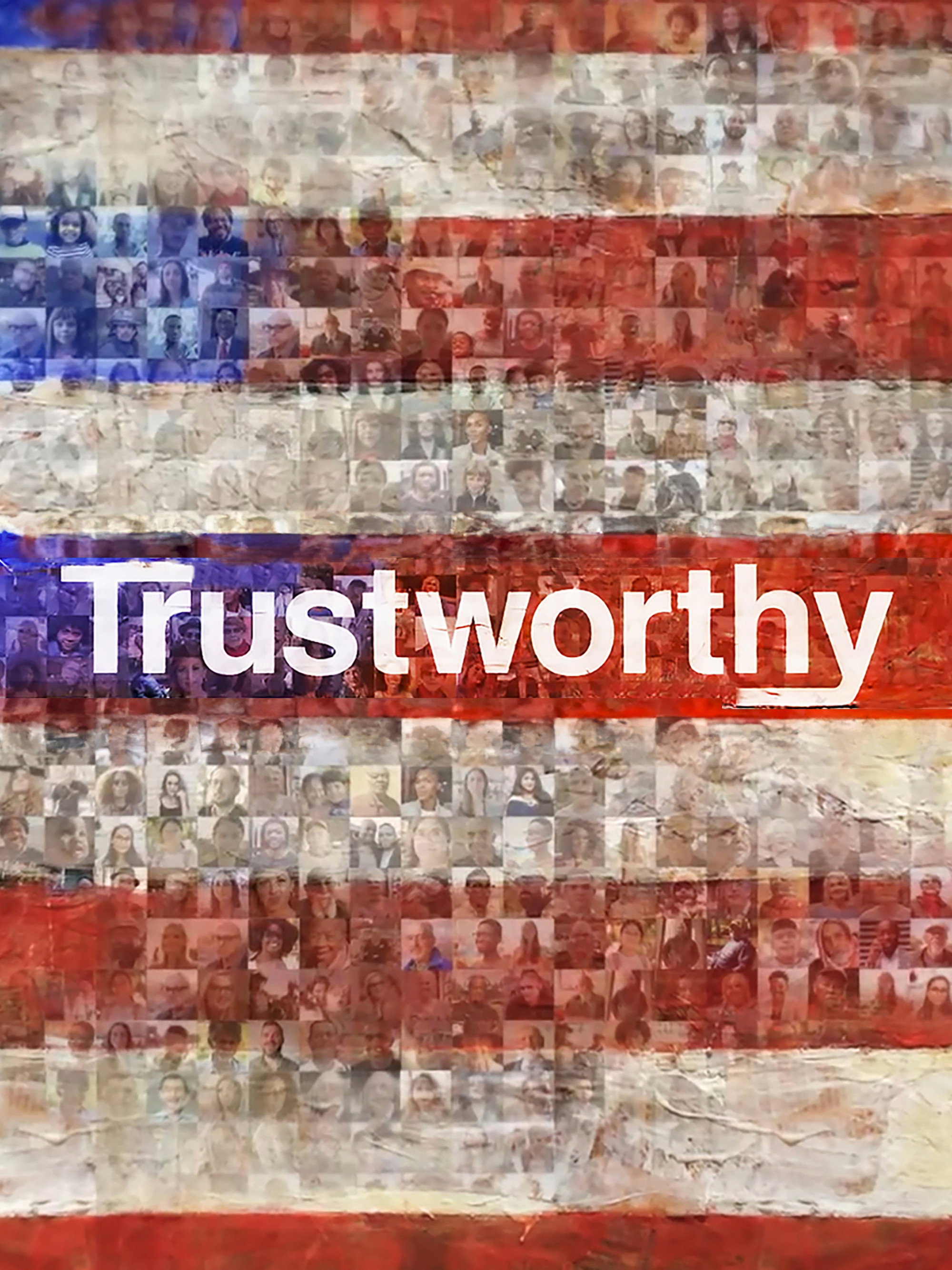 Trustworthy movie poster print