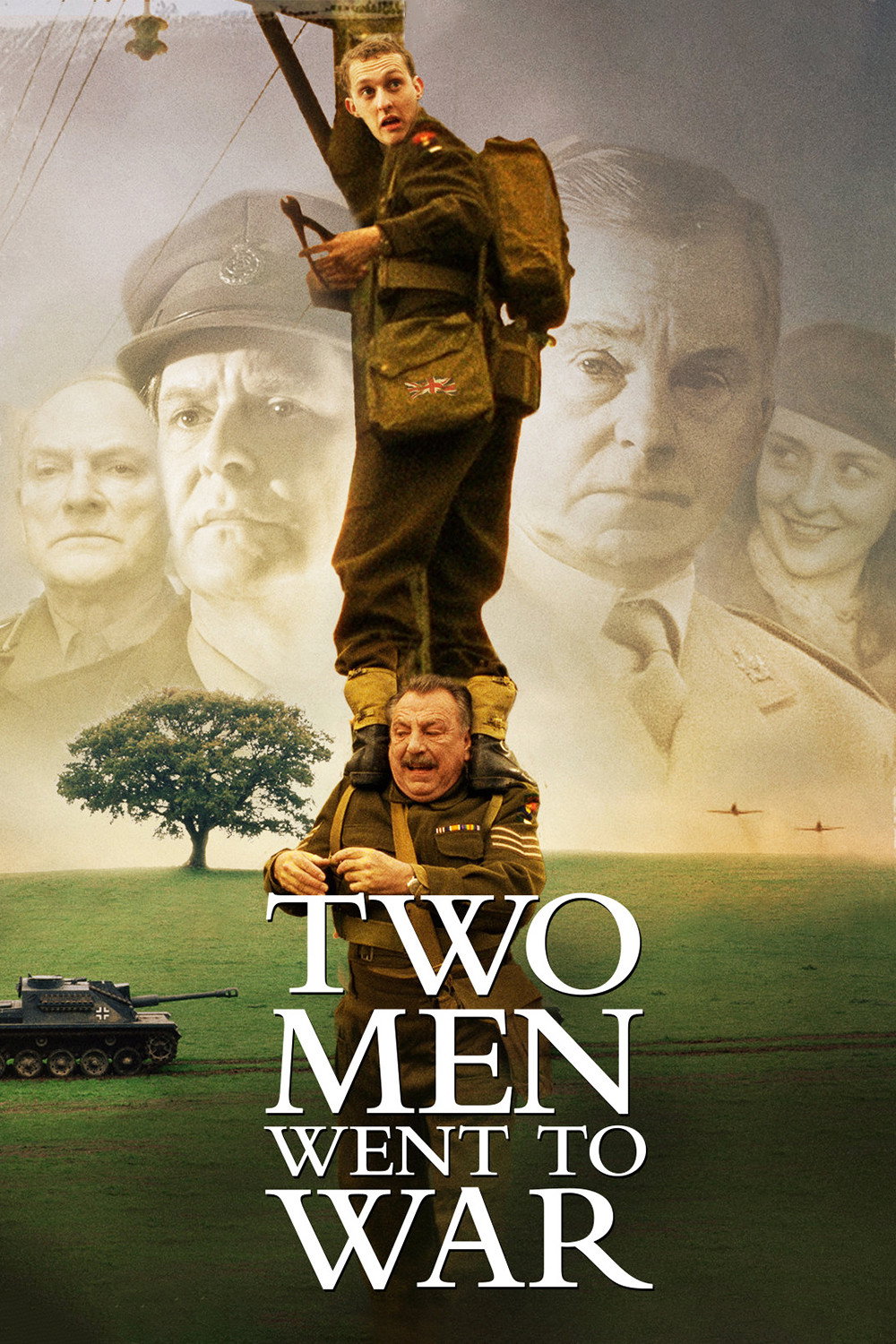 Two Men Went to War movie poster print
