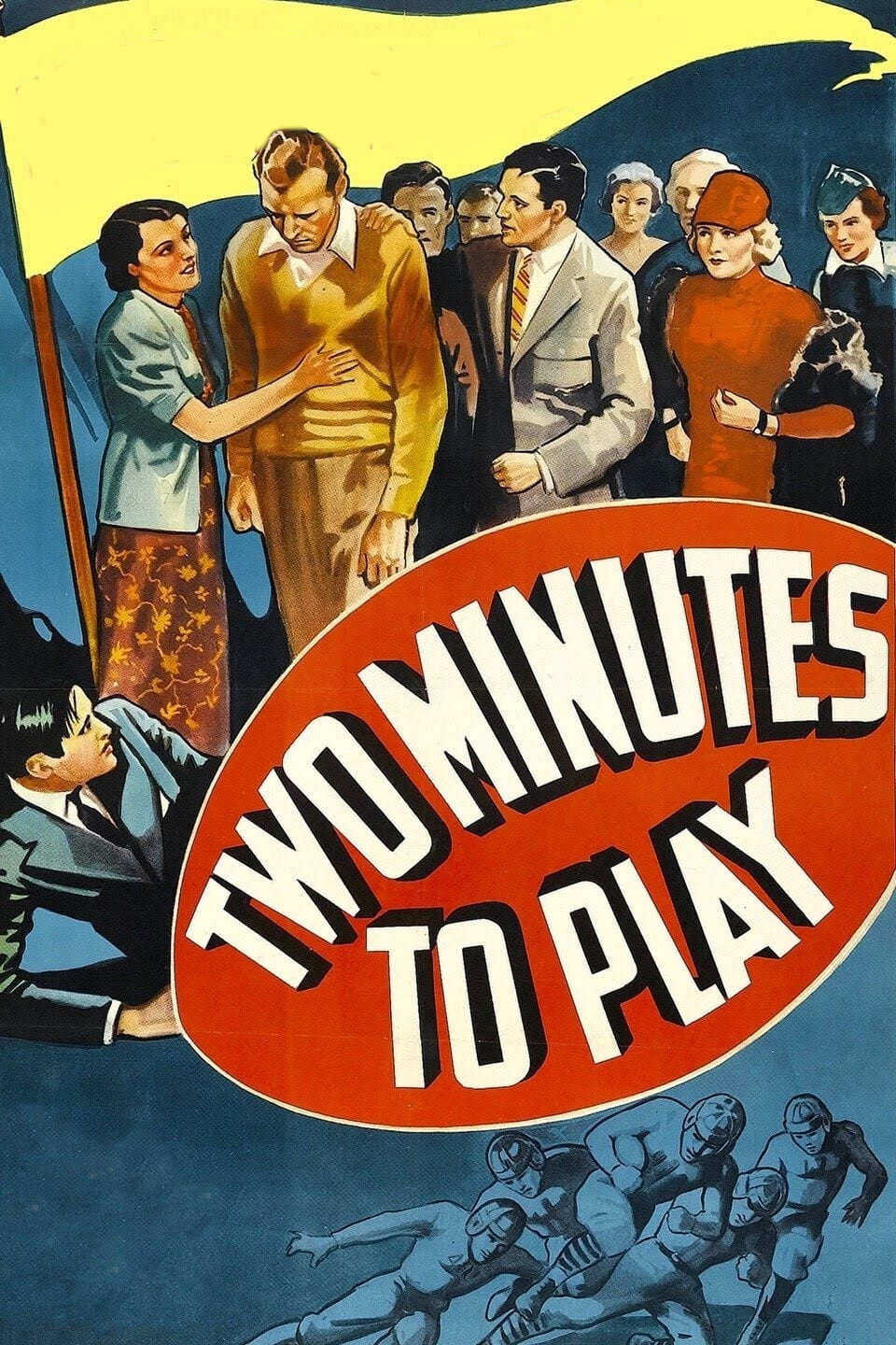 Two Minutes to Play movie poster print