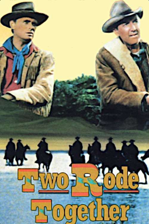 Two Rode Together movie poster print