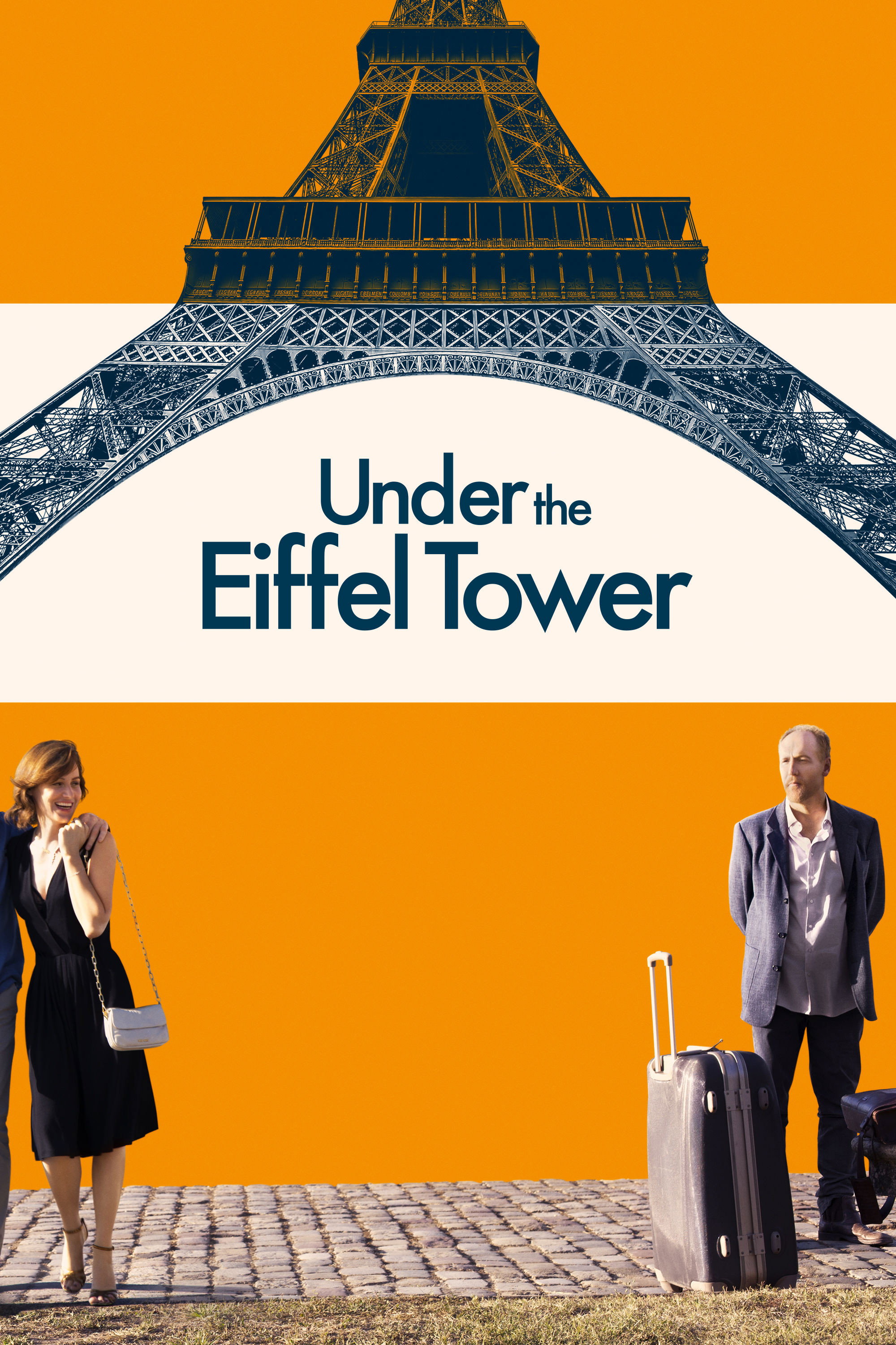 Under the Eiffel Tower movie poster print