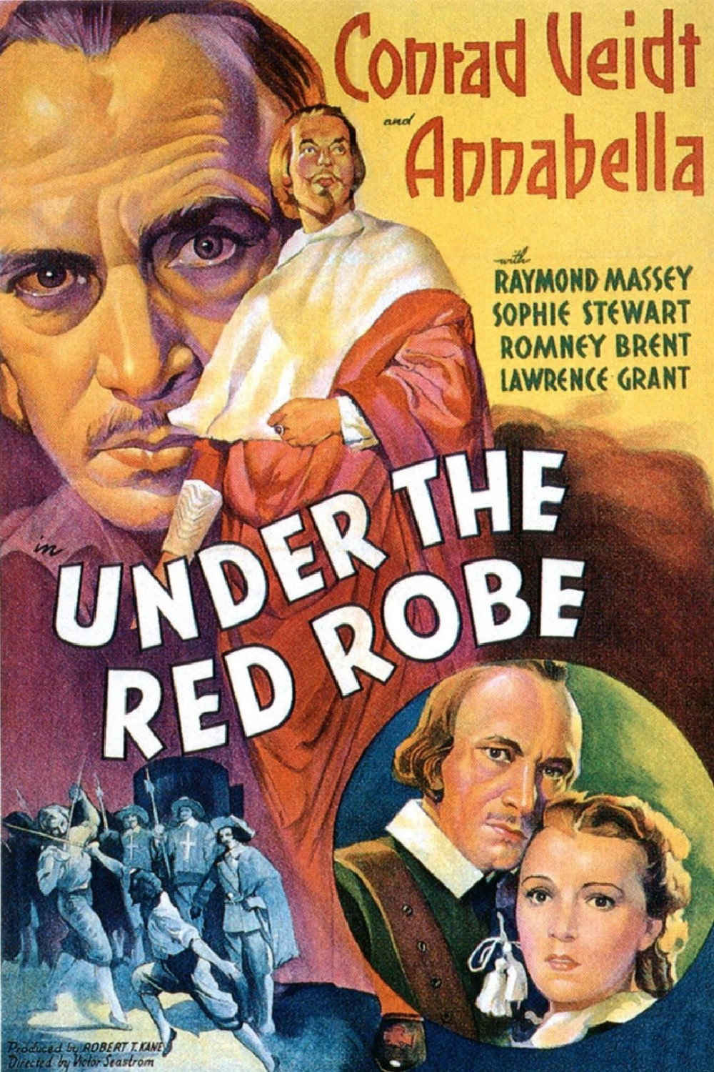 Under the Red Robe movie poster print
