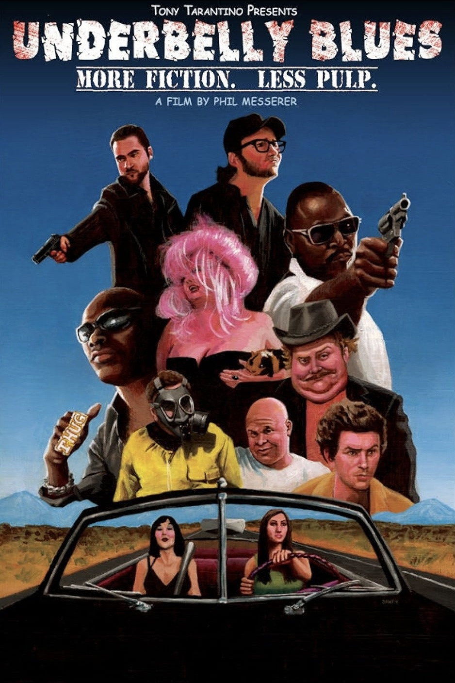 Underbelly Blues movie poster print