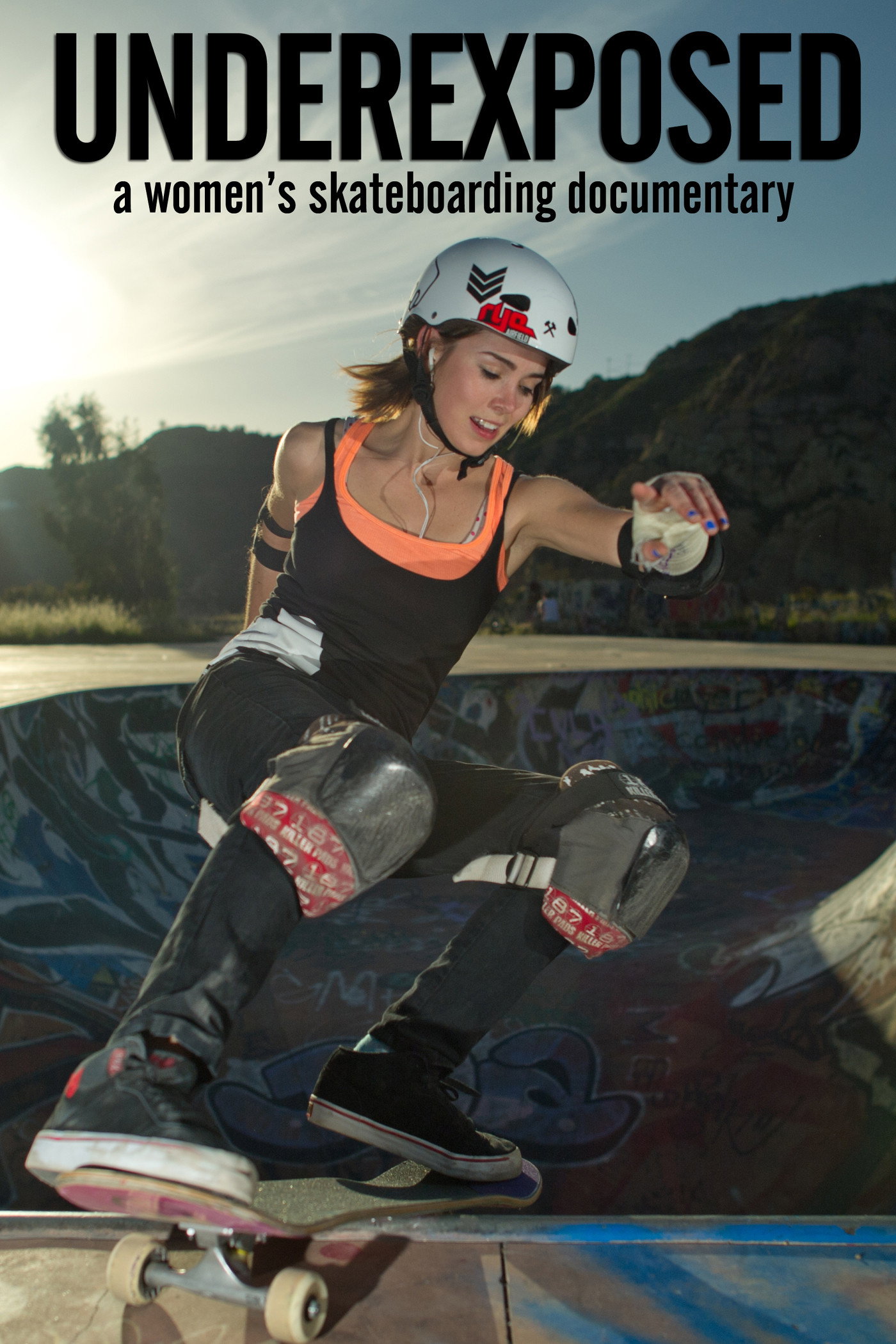 Underexposed: A Women's Skateboarding Documentary movie poster print