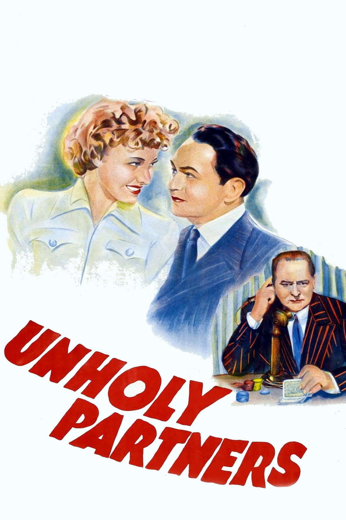 Unholy Partners movie poster print