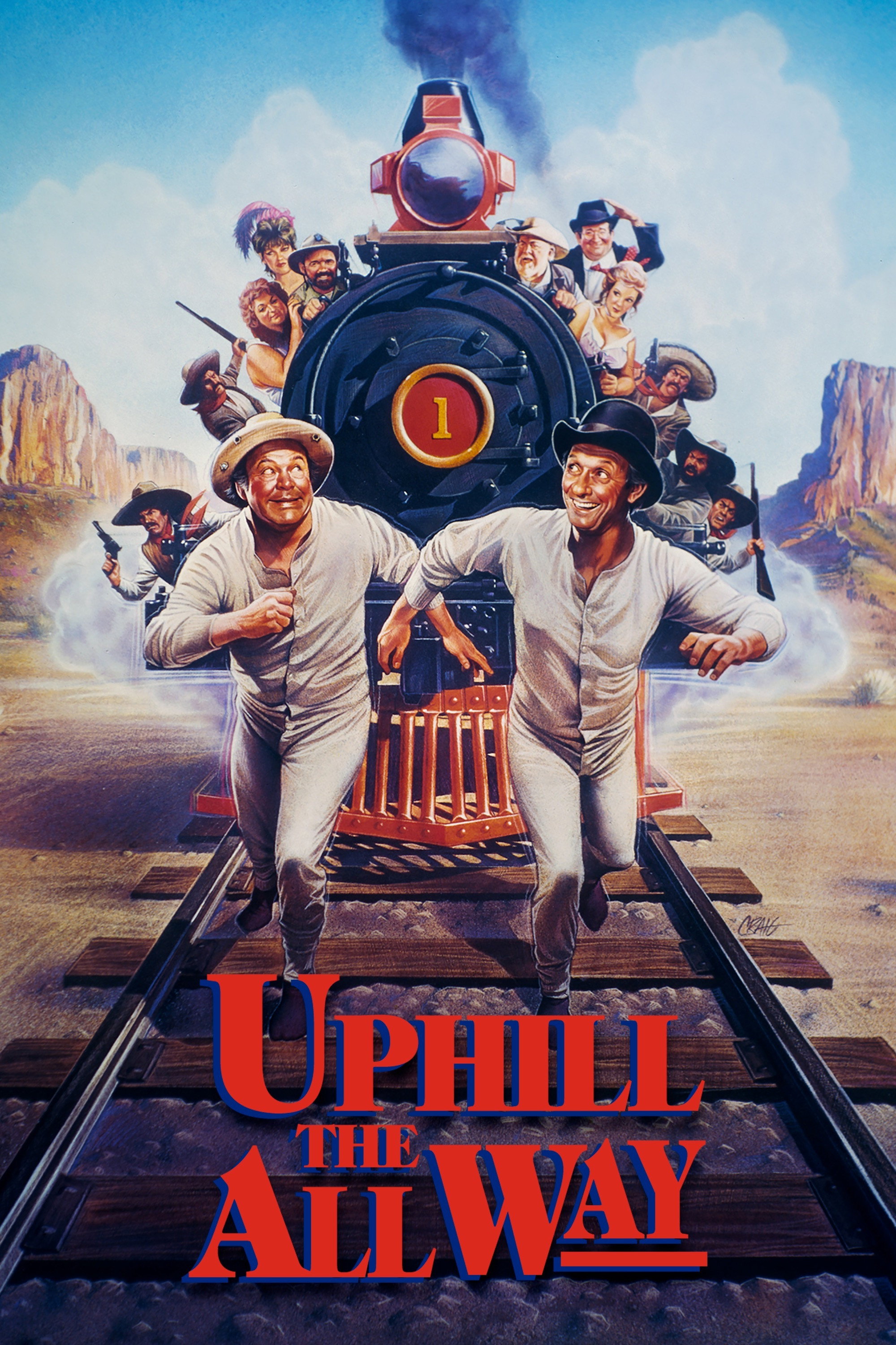 Uphill All the Way movie poster print
