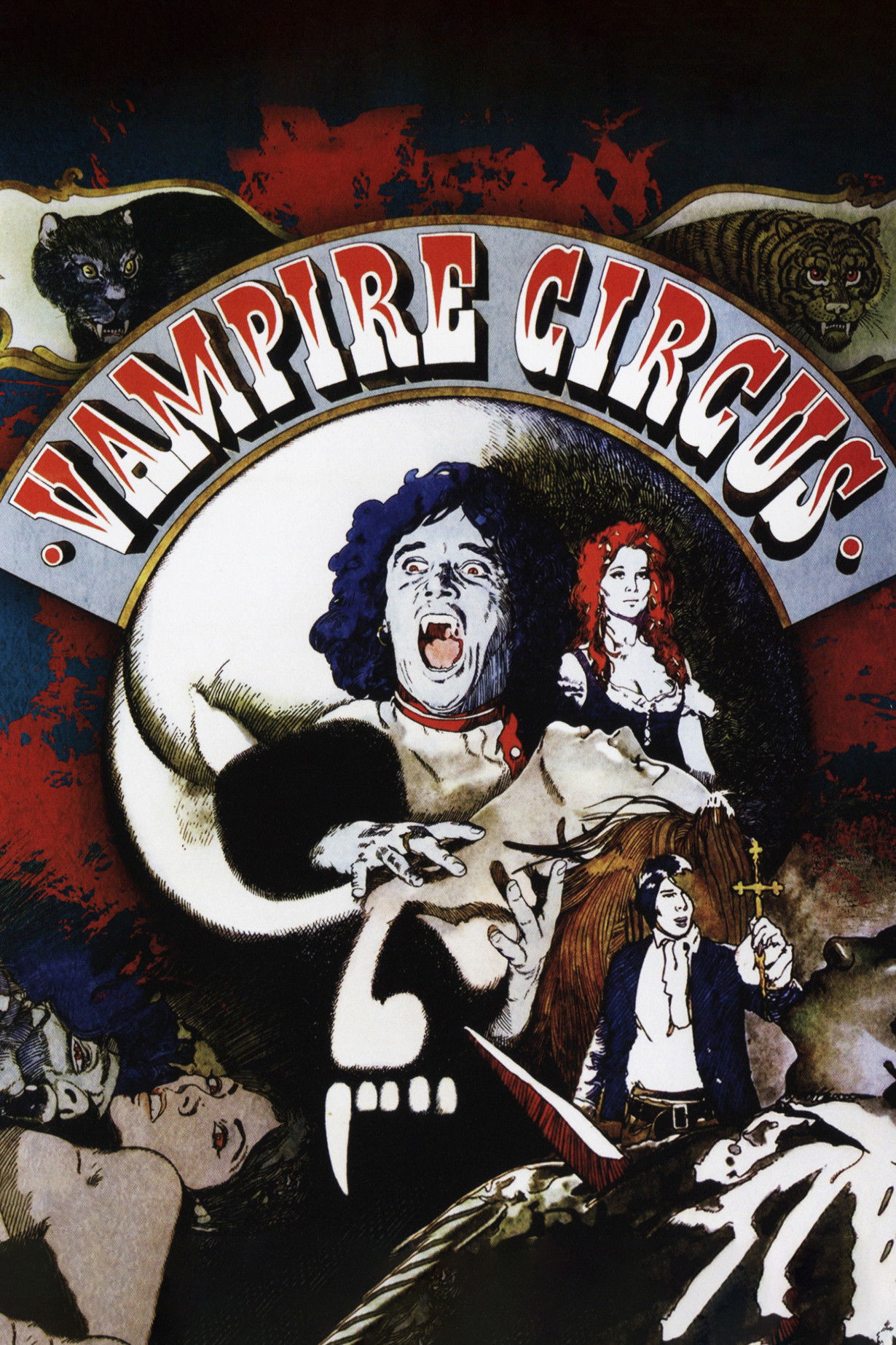 Vampire Circus movie poster print