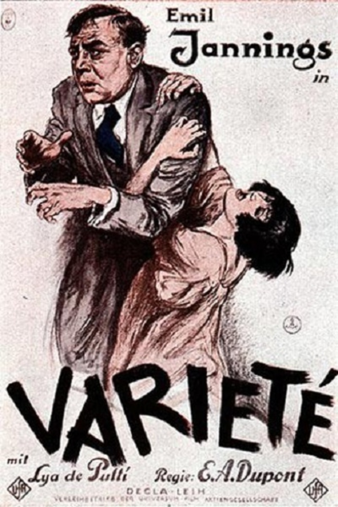 Varieté movie poster print