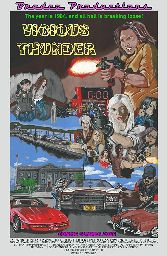 Vicious Thunder movie poster print