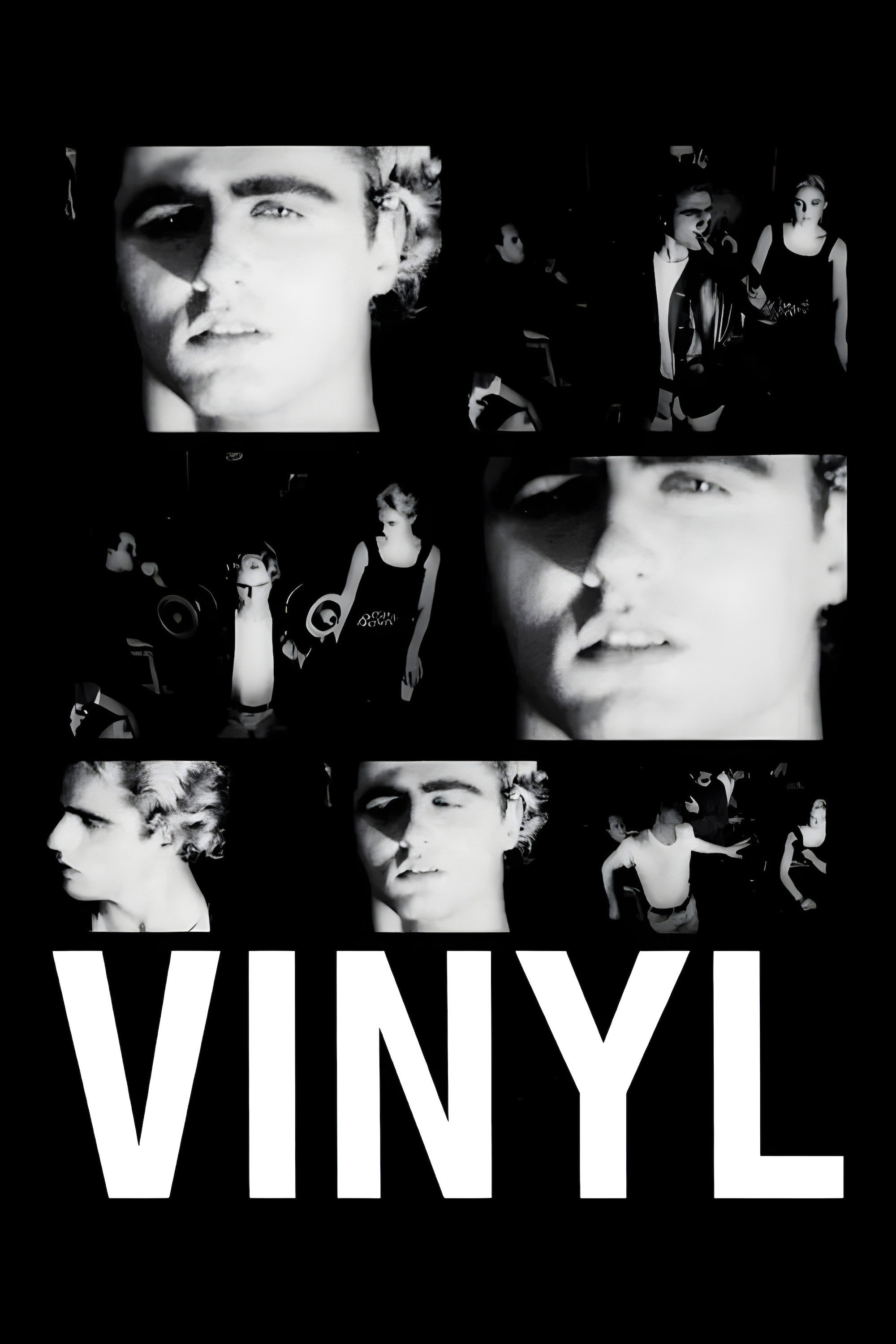 Vinyl movie poster print