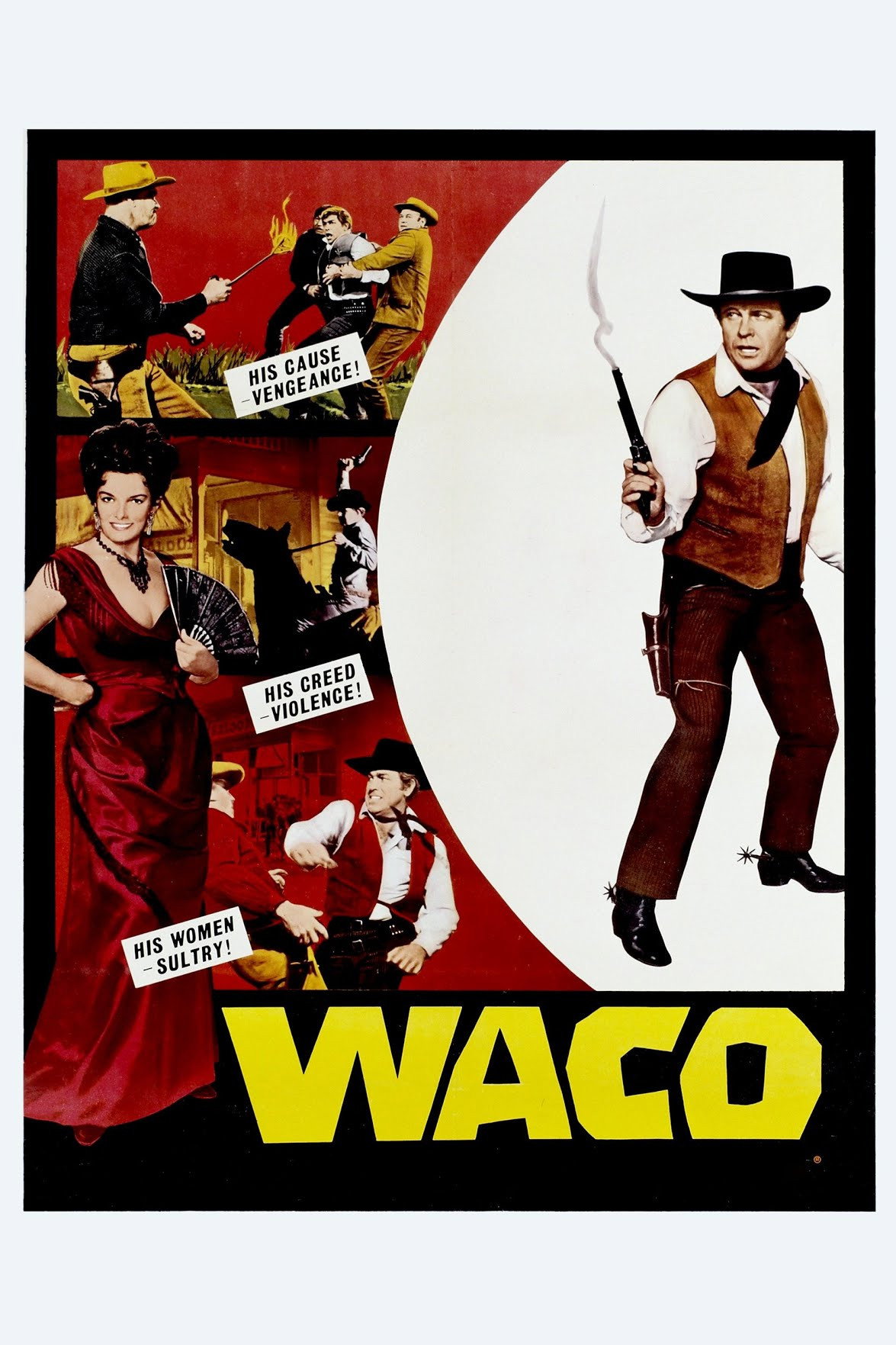 Waco movie poster print