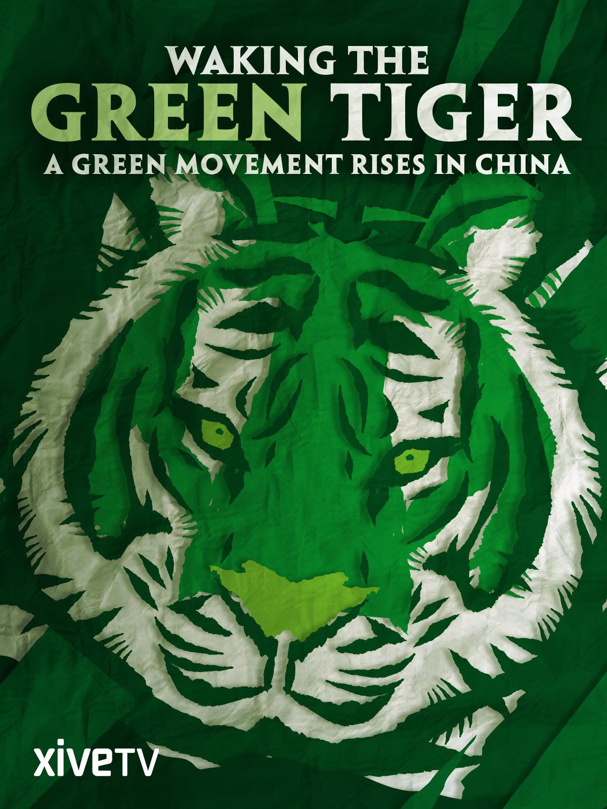 Waking the Green Tiger movie poster print