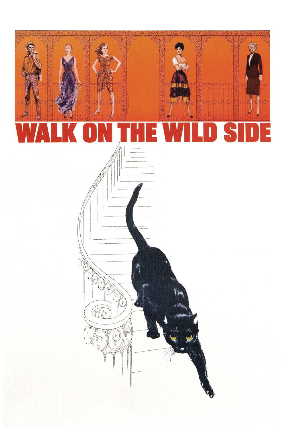 Walk on the Wild Side movie poster print