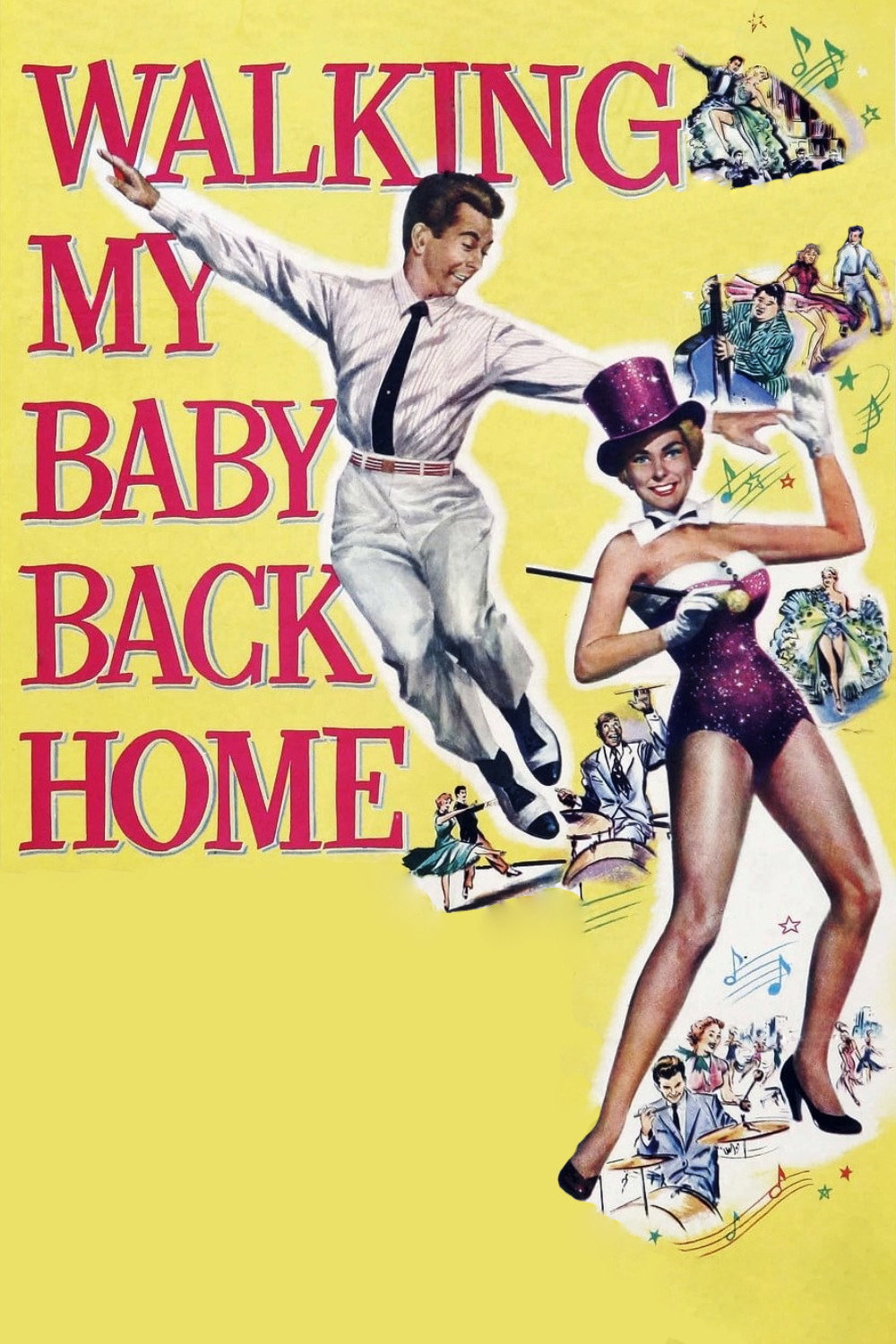 Walking My Baby Back Home movie poster print