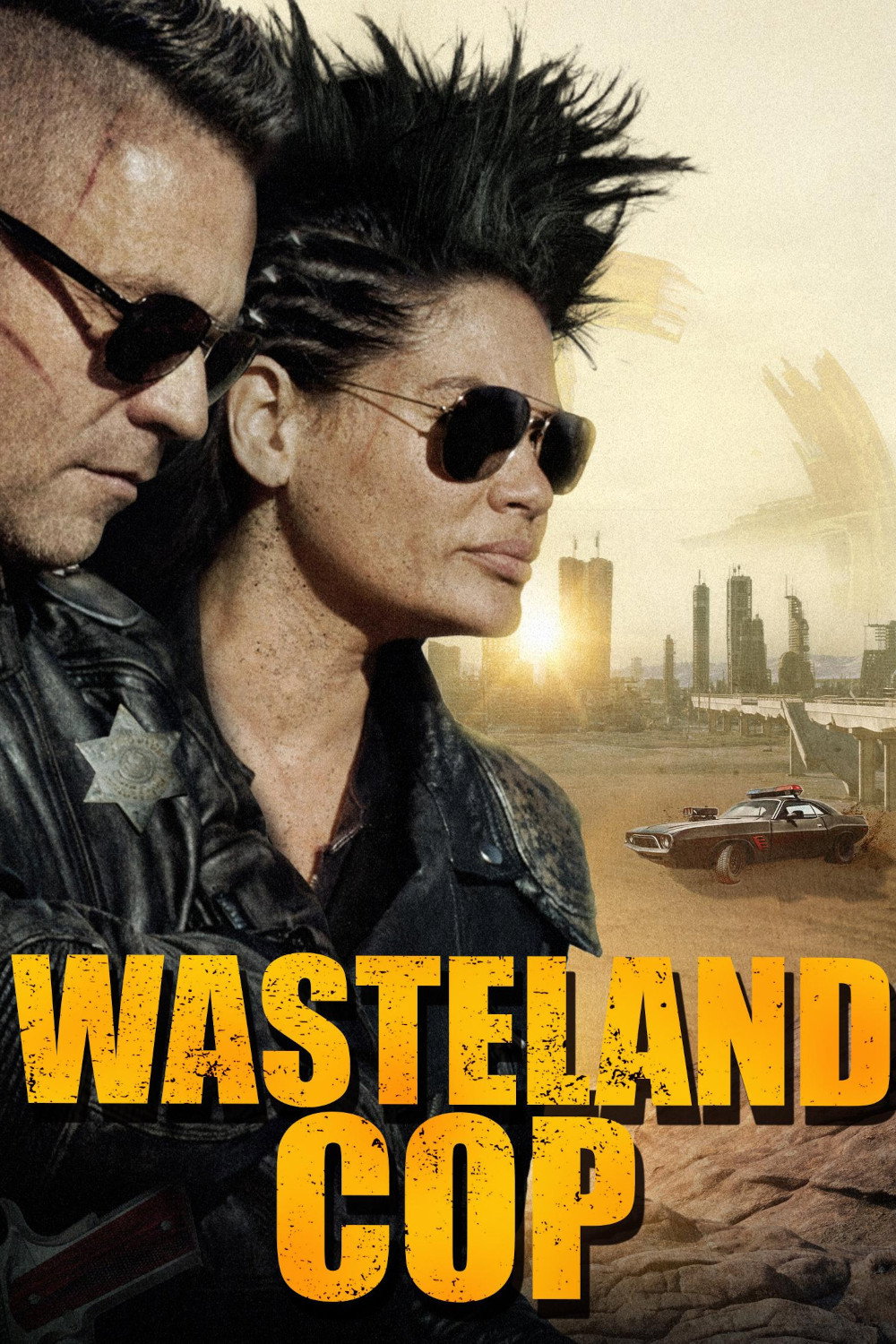 Wasteland Cop movie poster print