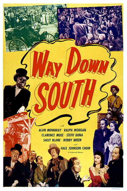Way Down South movie poster print