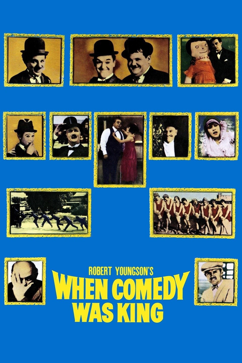 When Comedy Was King movie poster print