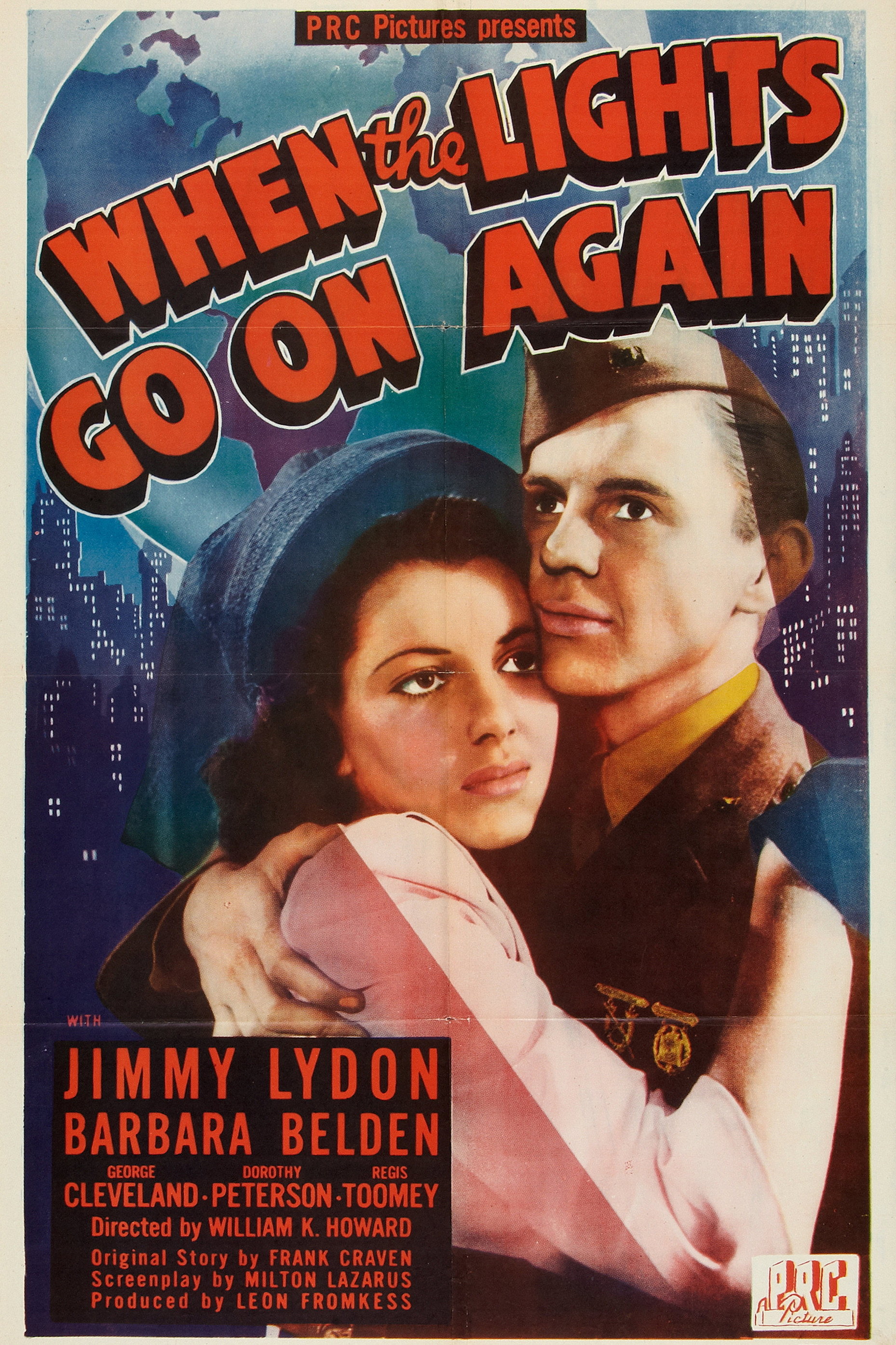 When the Lights Go on Again movie poster print
