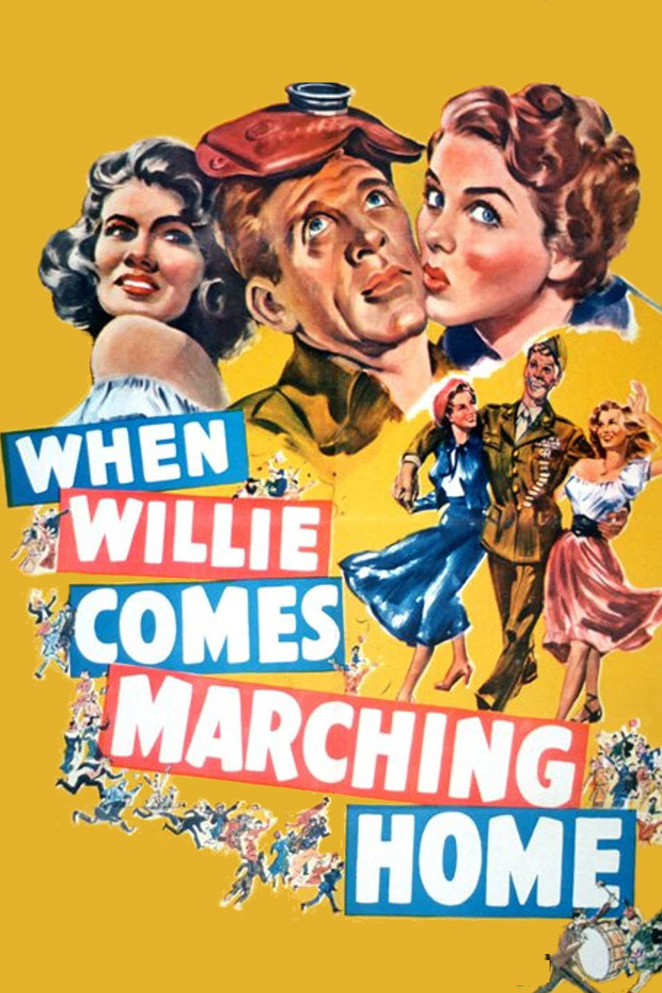 When Willie Comes Marching Home movie poster print