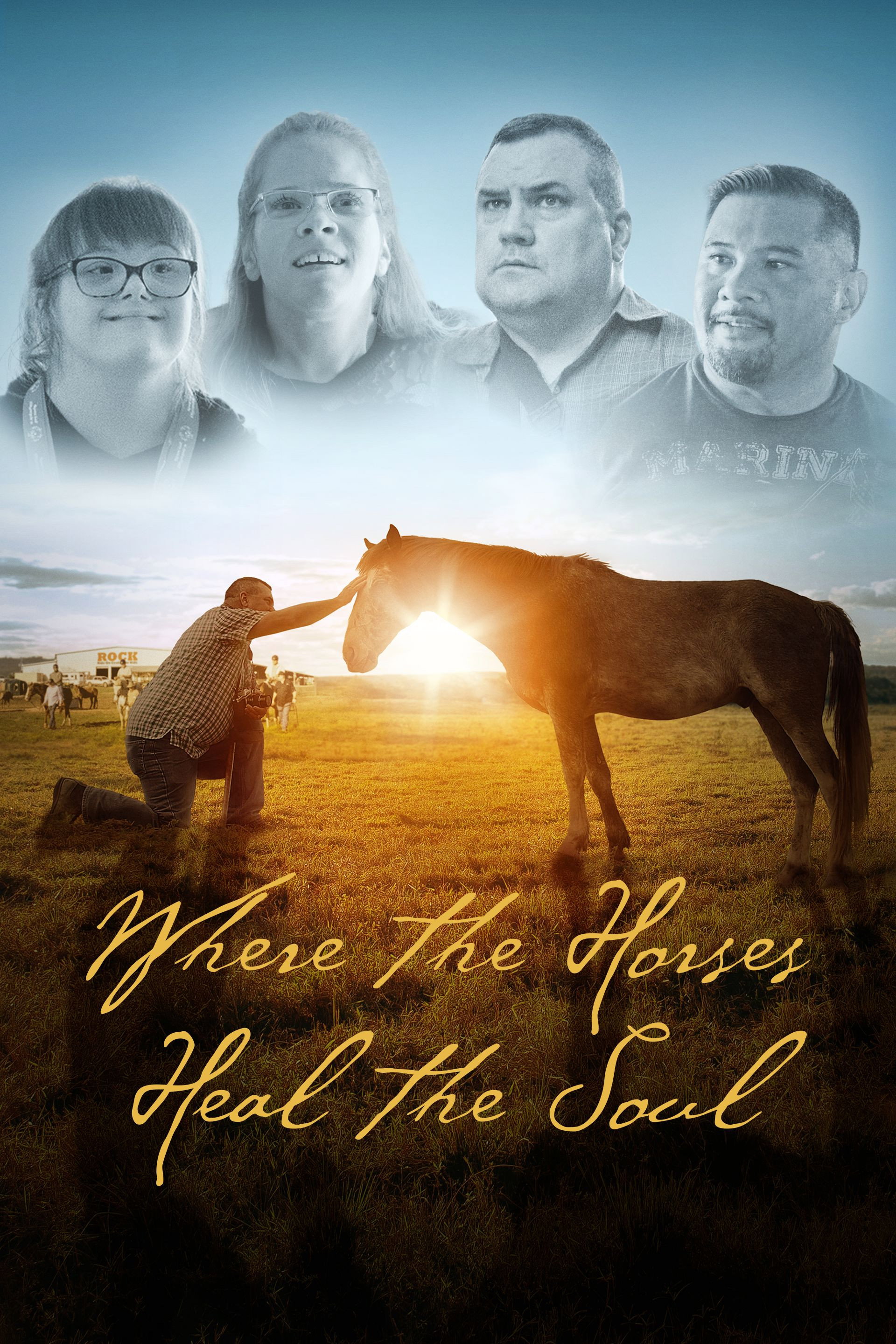 Where the Horses Heal the Soul movie poster print