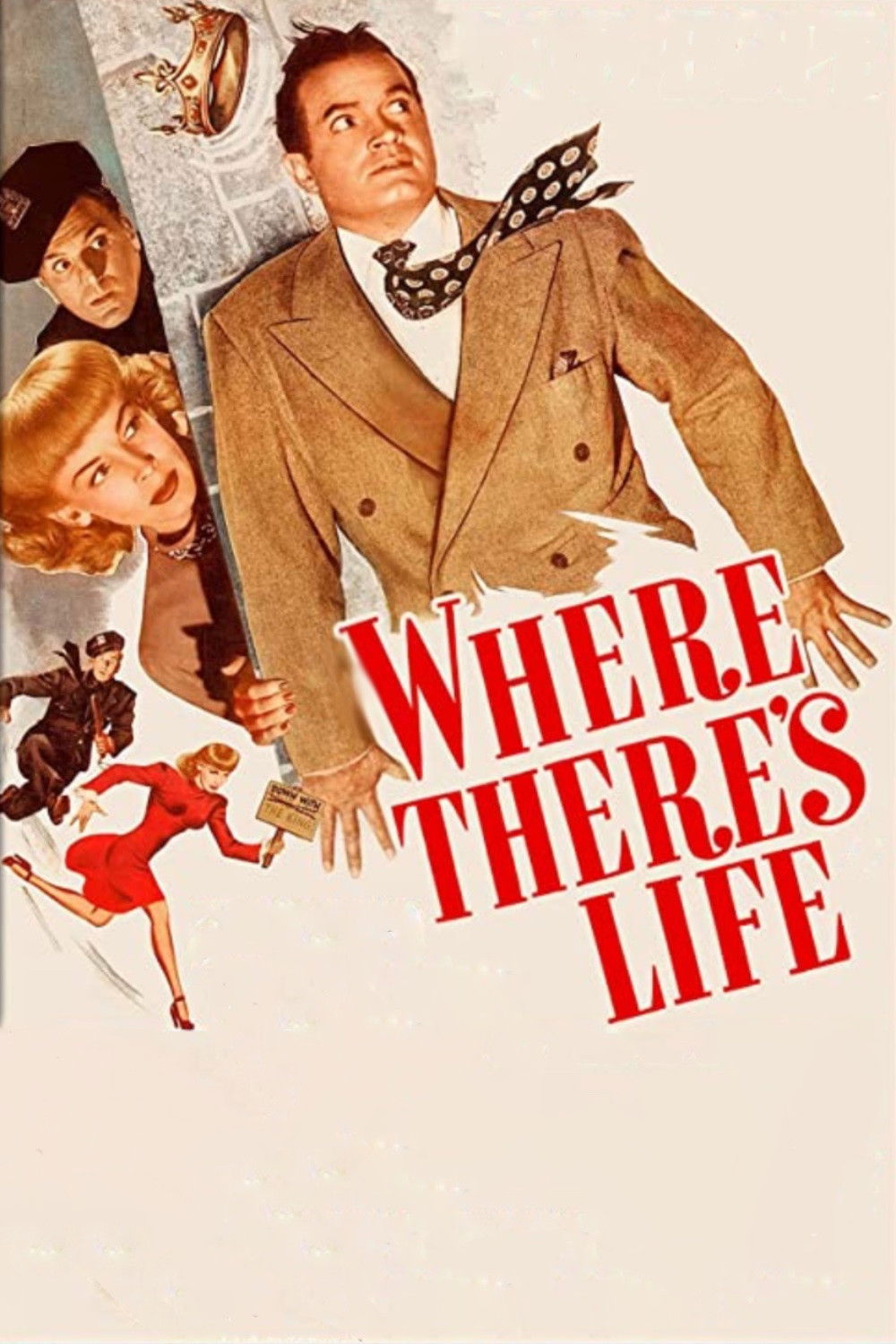 Where There's Life movie poster print