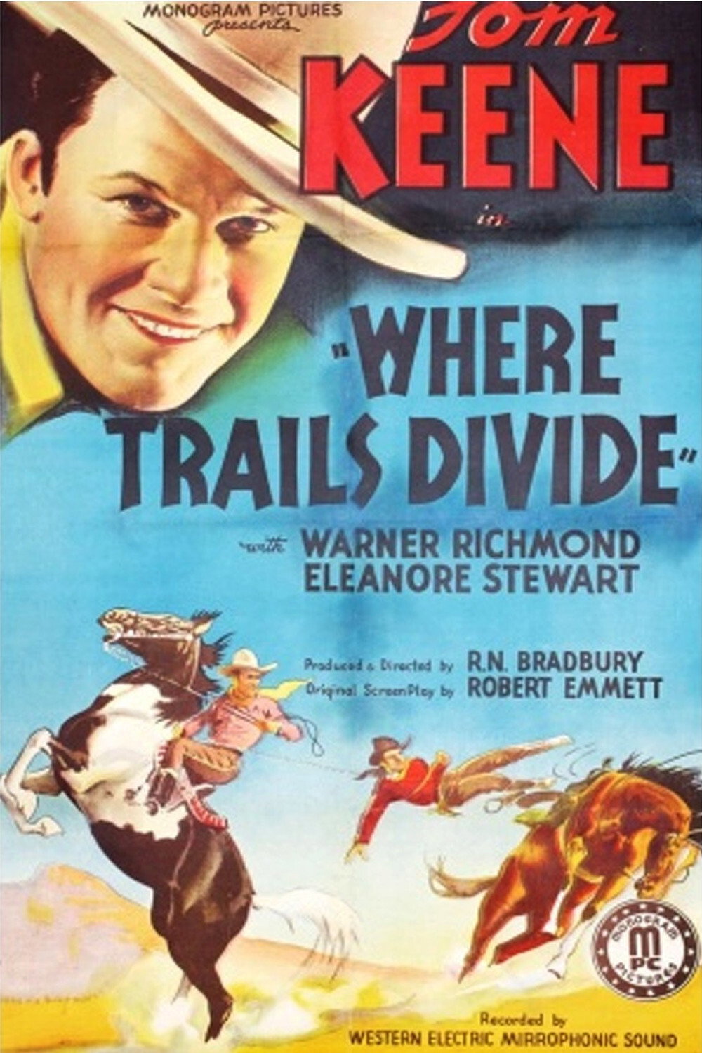 Where Trails Divide movie poster print
