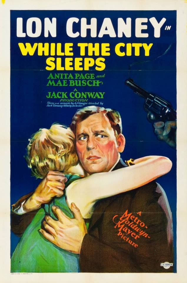 While the City Sleeps movie poster print