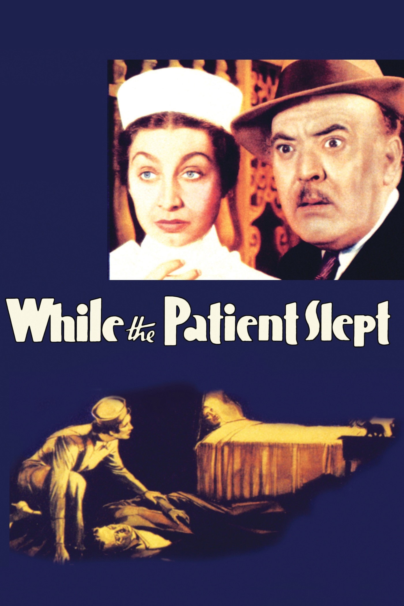 While the Patient Slept movie poster print