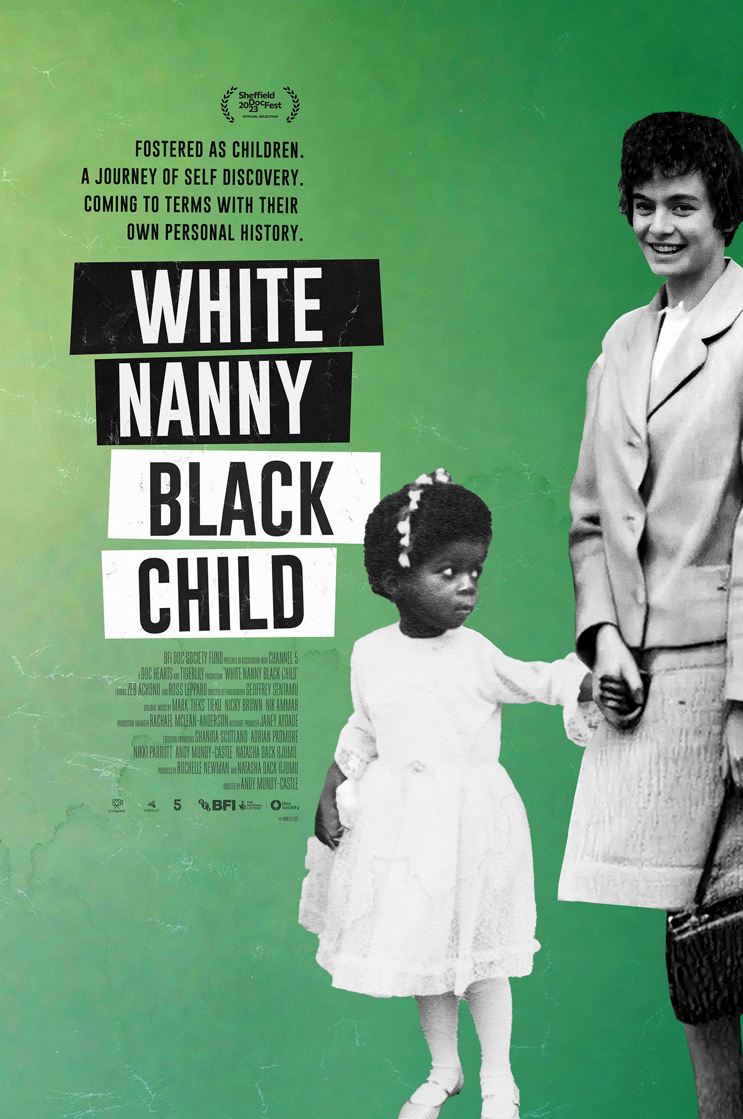 White Nanny Black Child movie poster print
