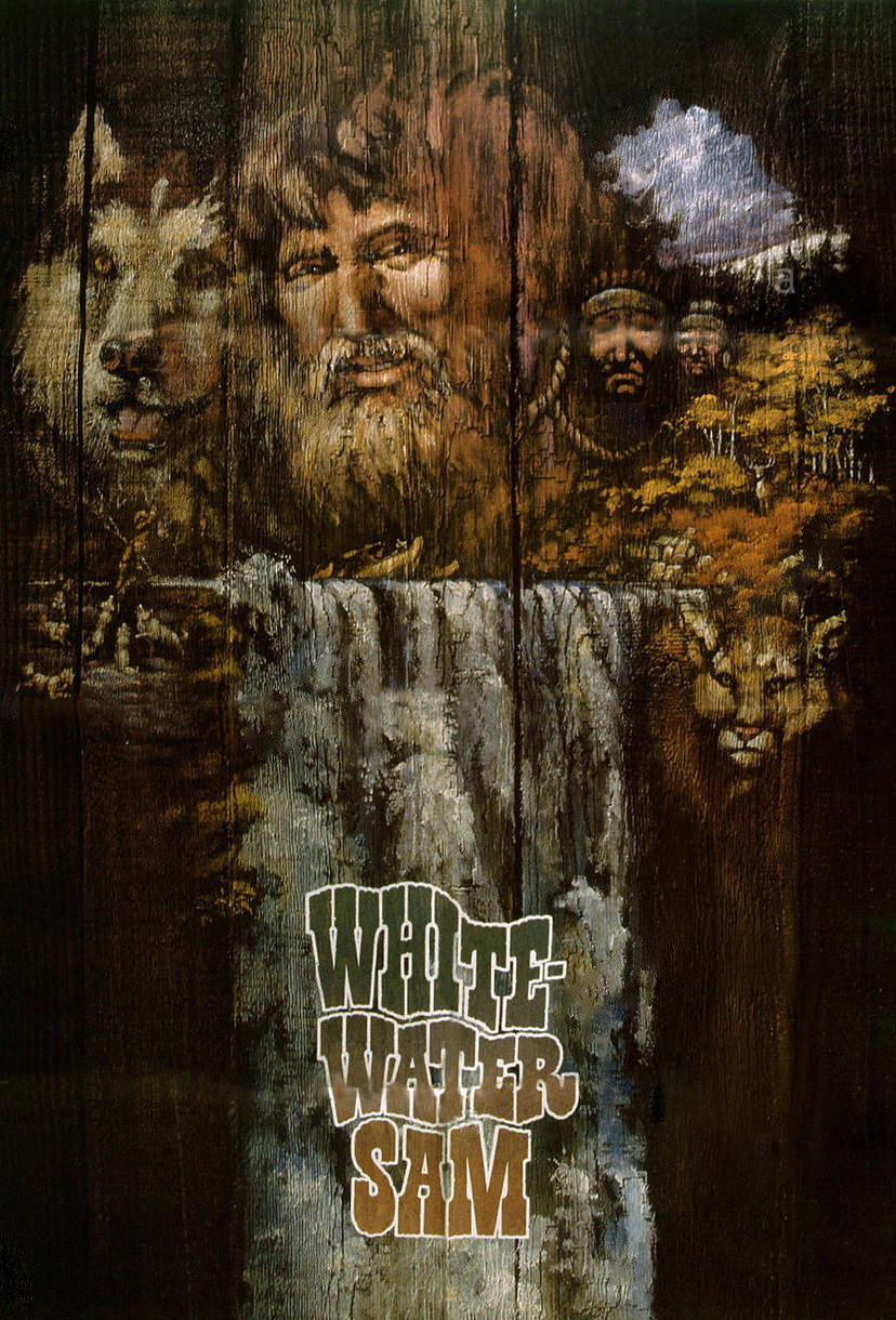 Whitewater Sam movie poster print