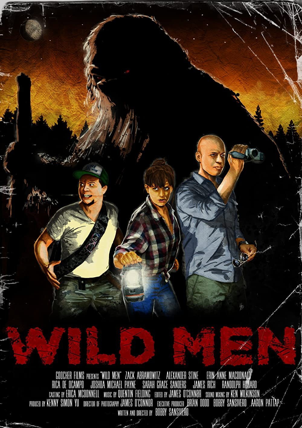 Wild Men movie poster print