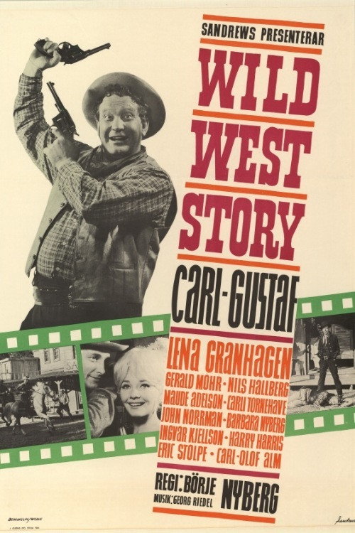 Wild West Story movie poster print