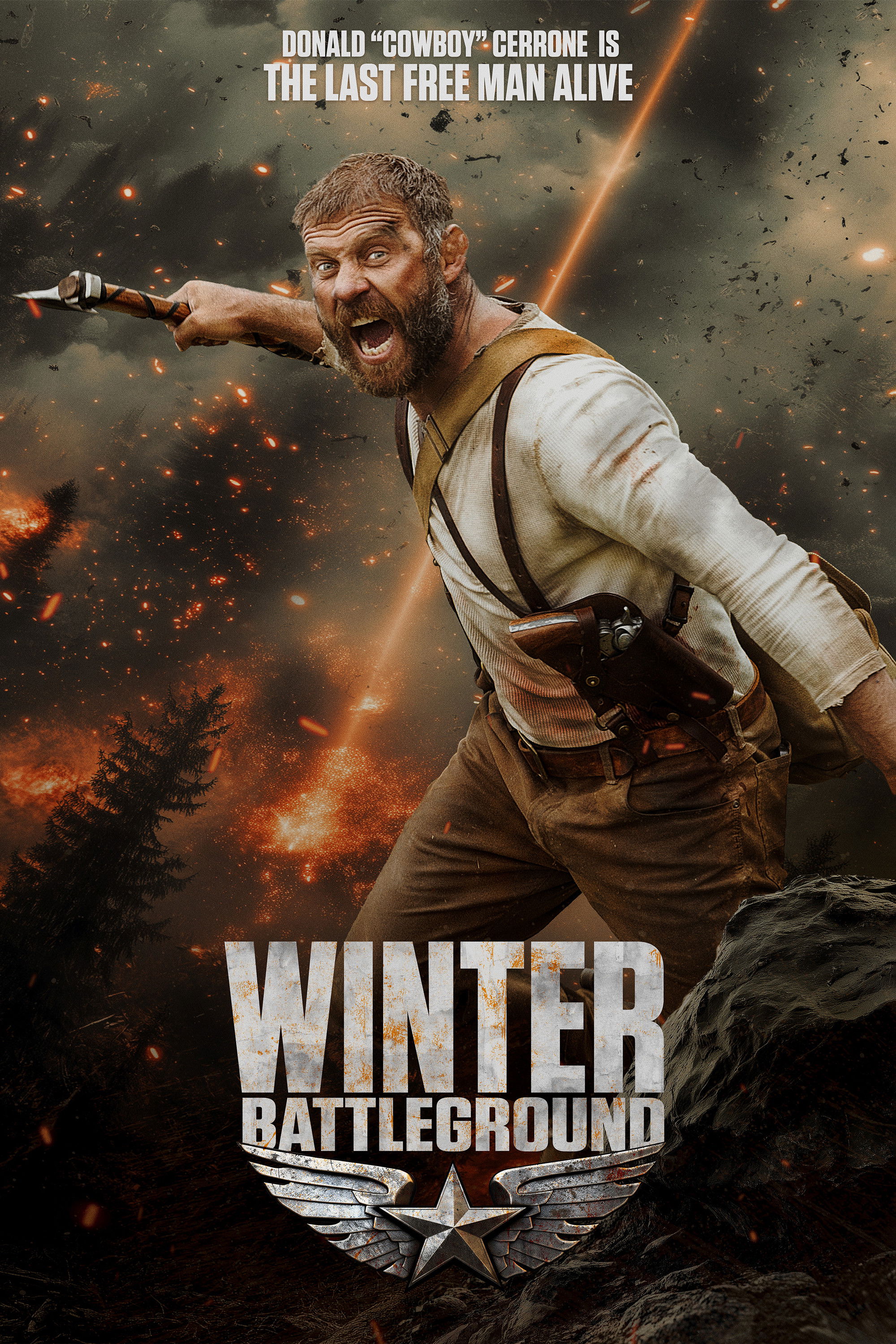 Winter: Battleground movie poster print
