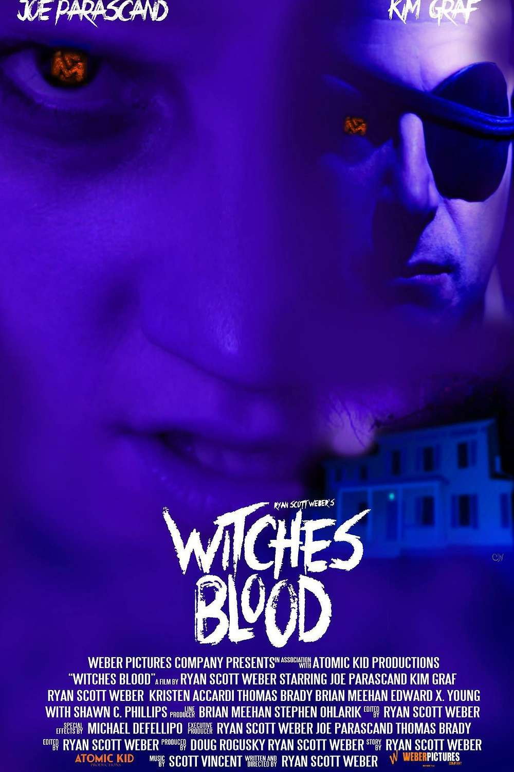Witches Blood movie poster print