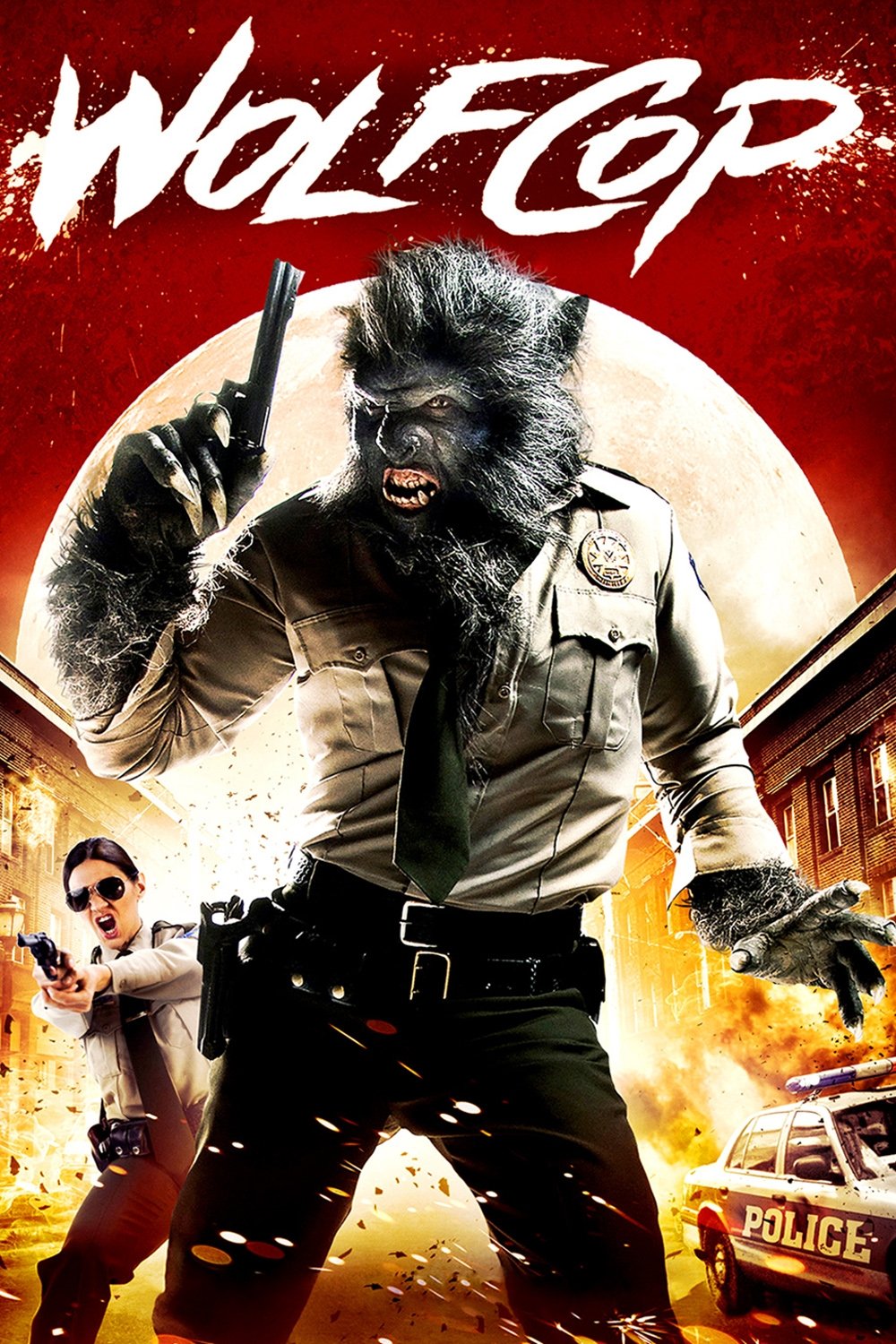Wolfcop movie poster print