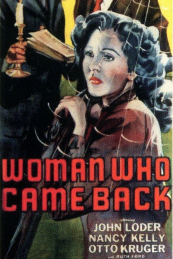 Woman Who Came Back movie poster print