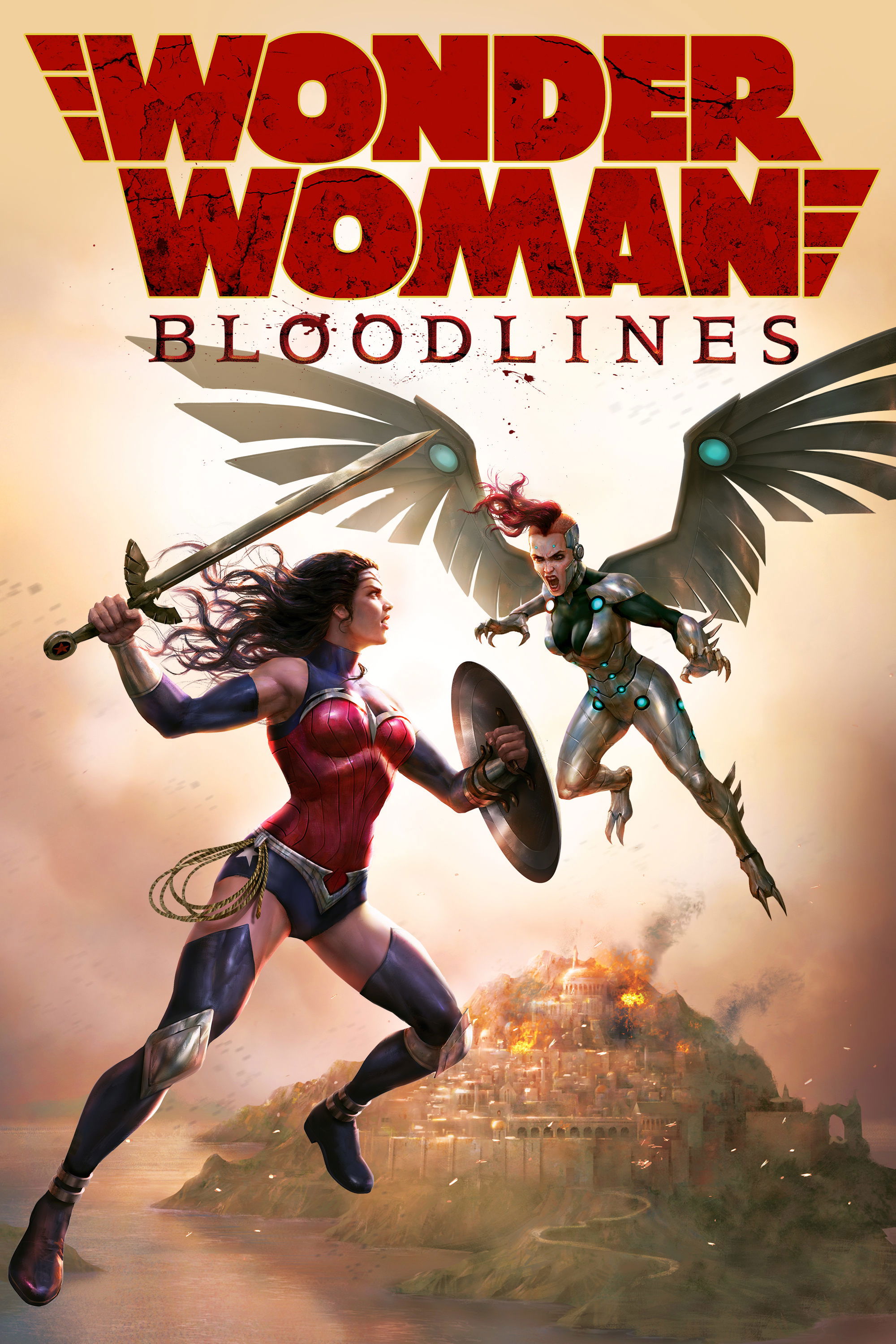 Wonder Woman: Bloodlines movie poster print