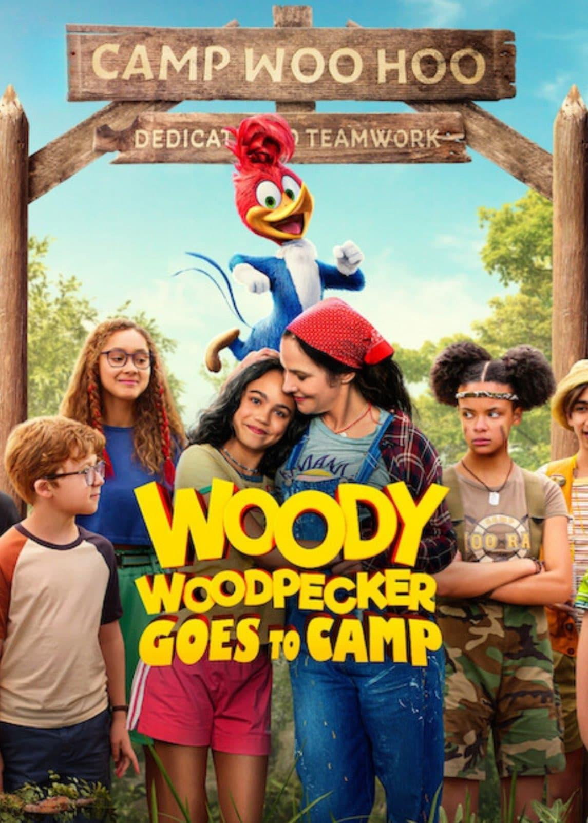 Woody Woodpecker Goes to Camp movie poster print